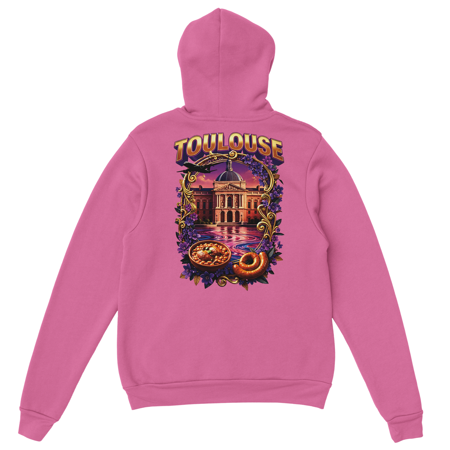 Unisex-Kapuzenpullover Toulouse Stadt Frankreich klassisch | Gildan® 18500