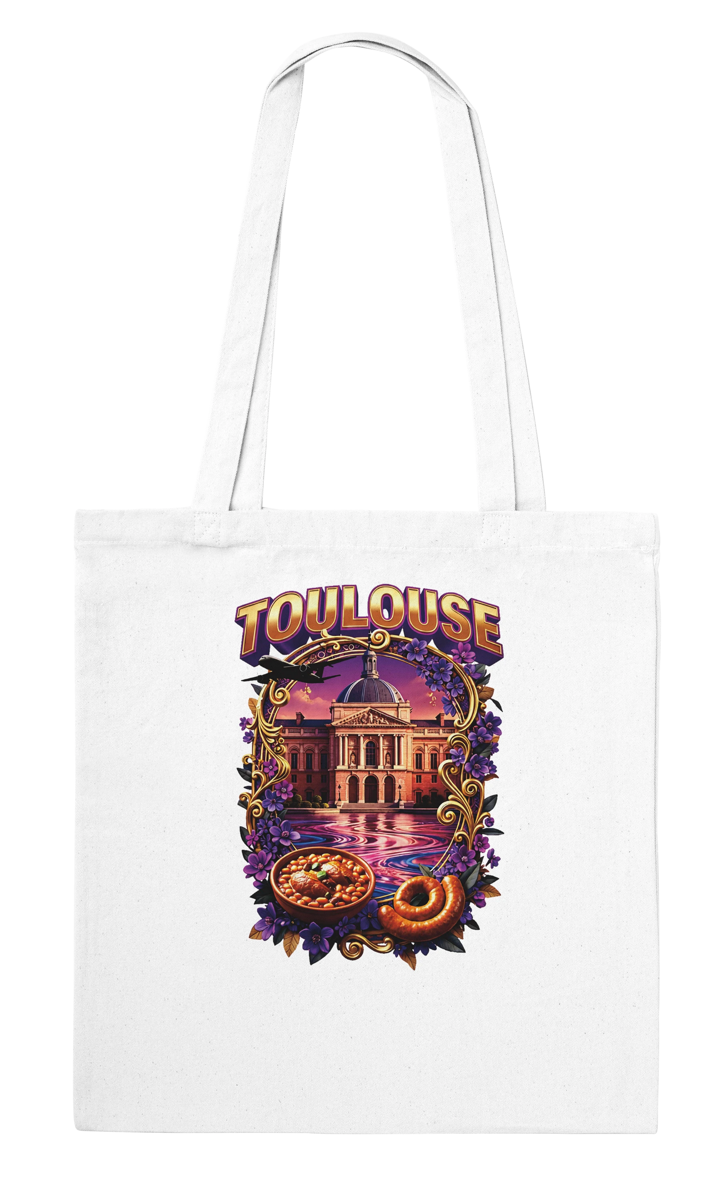 Einkaufstaschen Toulouse, französische Stadt