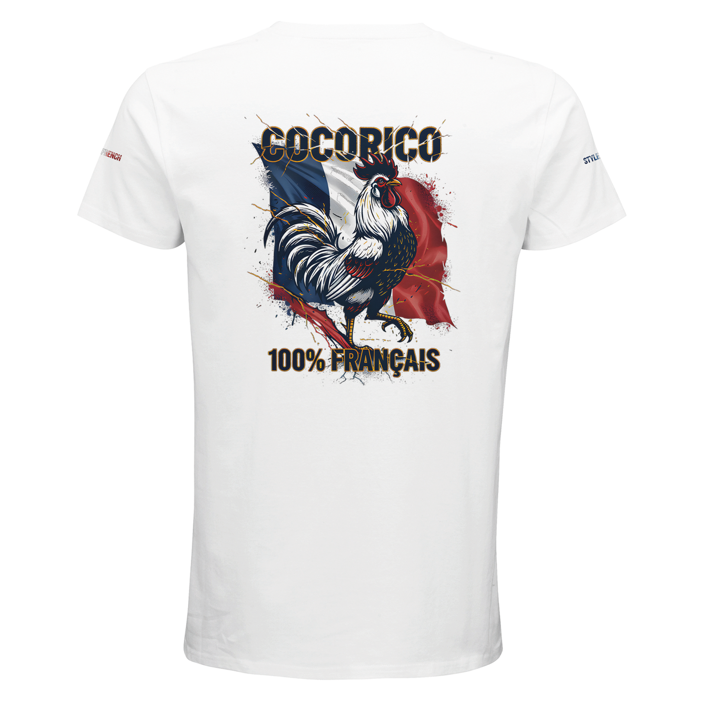 T-Shirt cocorico Herren French-Style Bio, tailliert | SOL'S Pioneer Men 03565