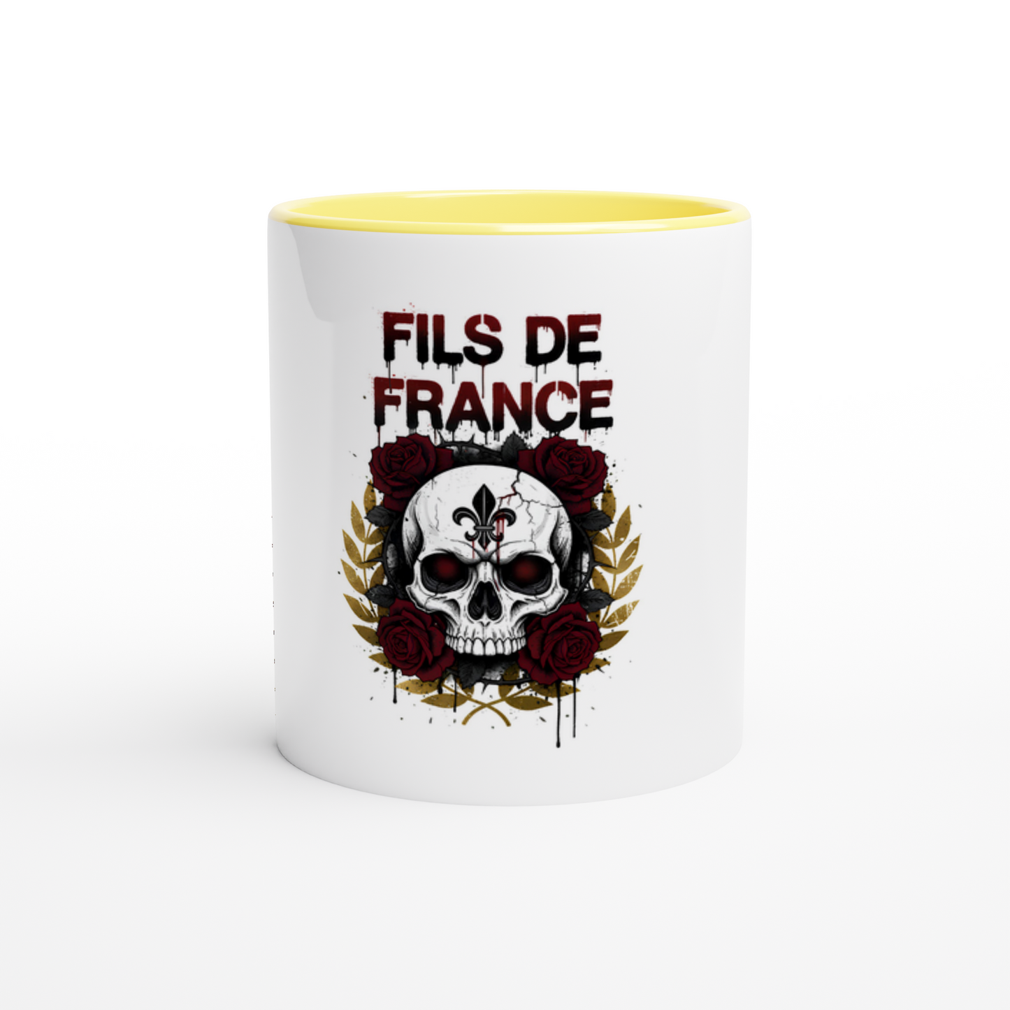 325 ml (11 oz) Keramikbecher "fils de France"