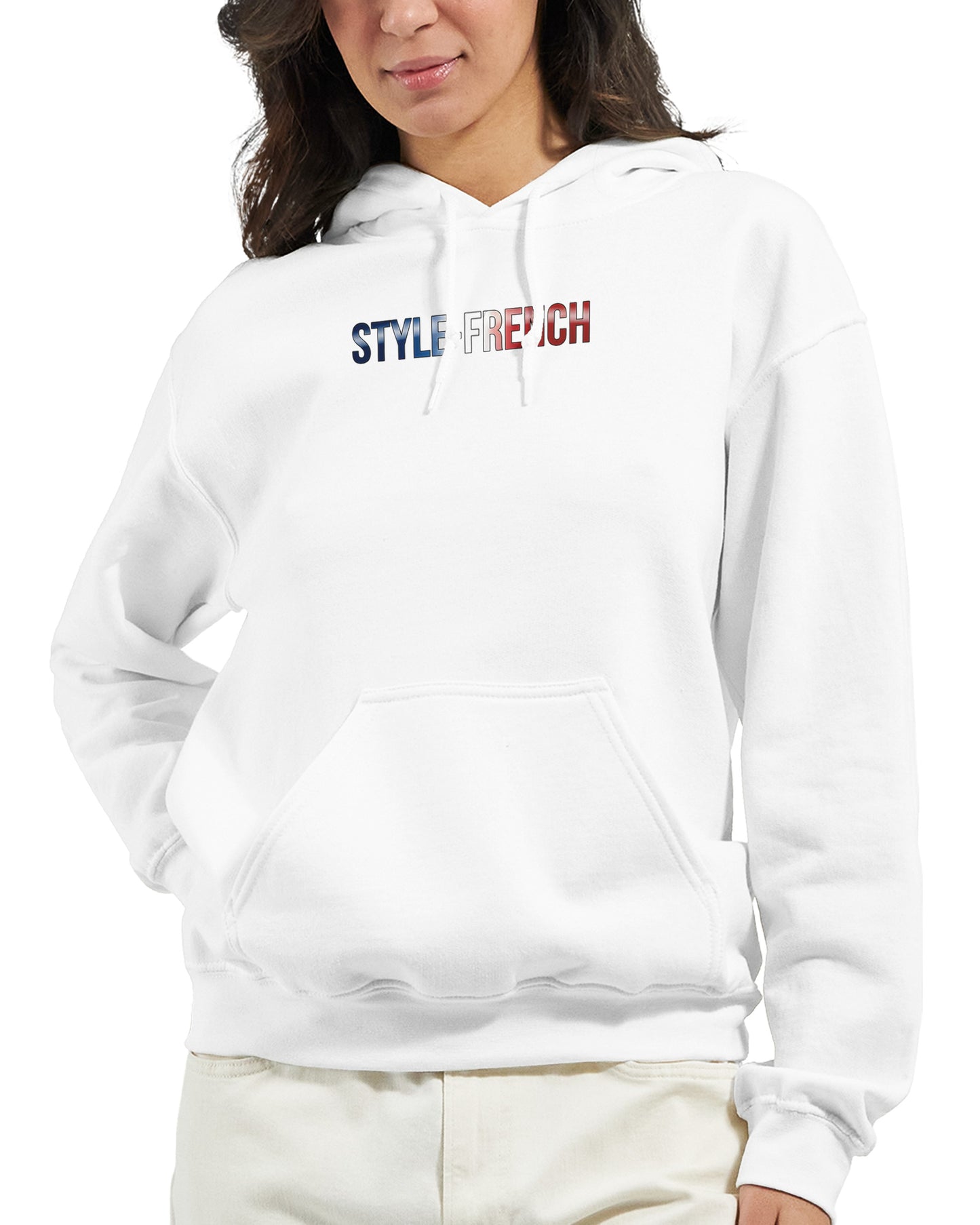 Damen Hoodie Steh auf Frankreich klassisch | Gildan® 18500