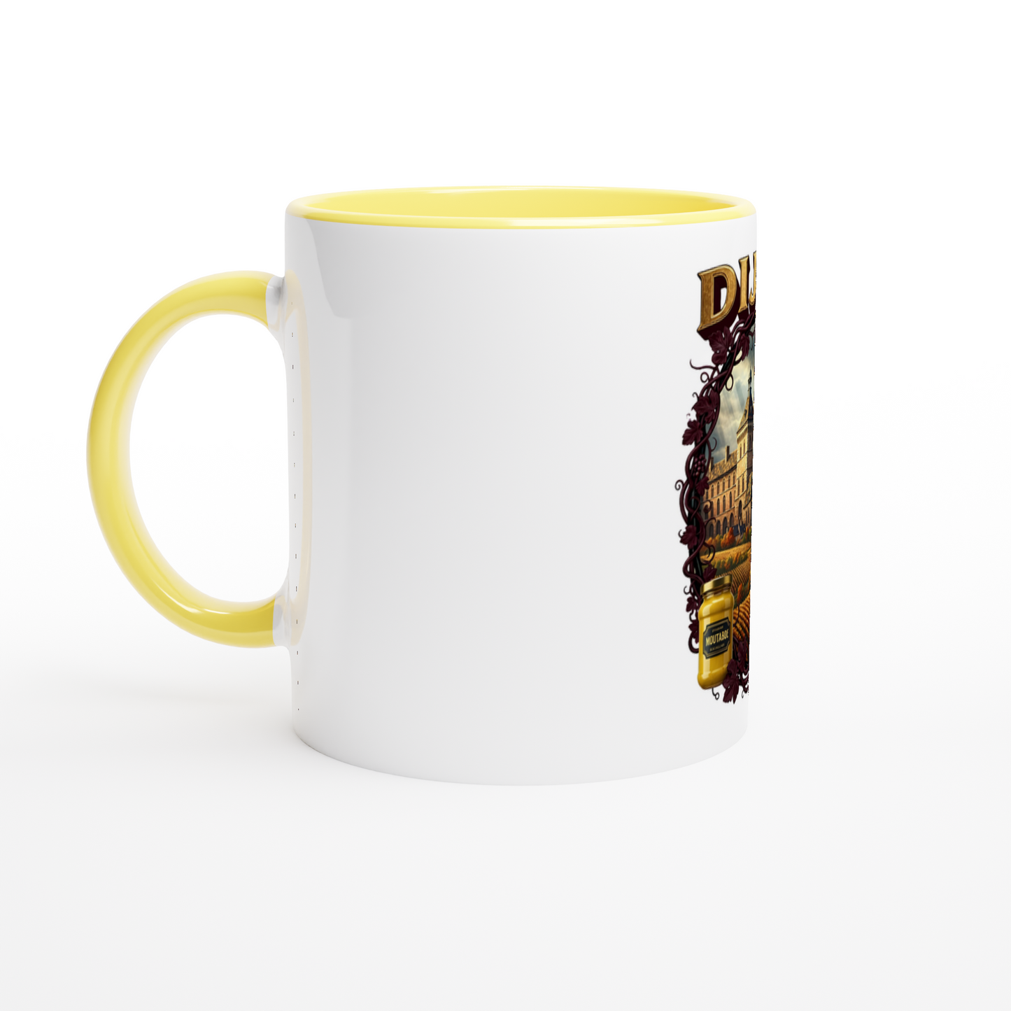 Keramiktasse Dijon Stadt Frankreich 325 ml (11 oz)