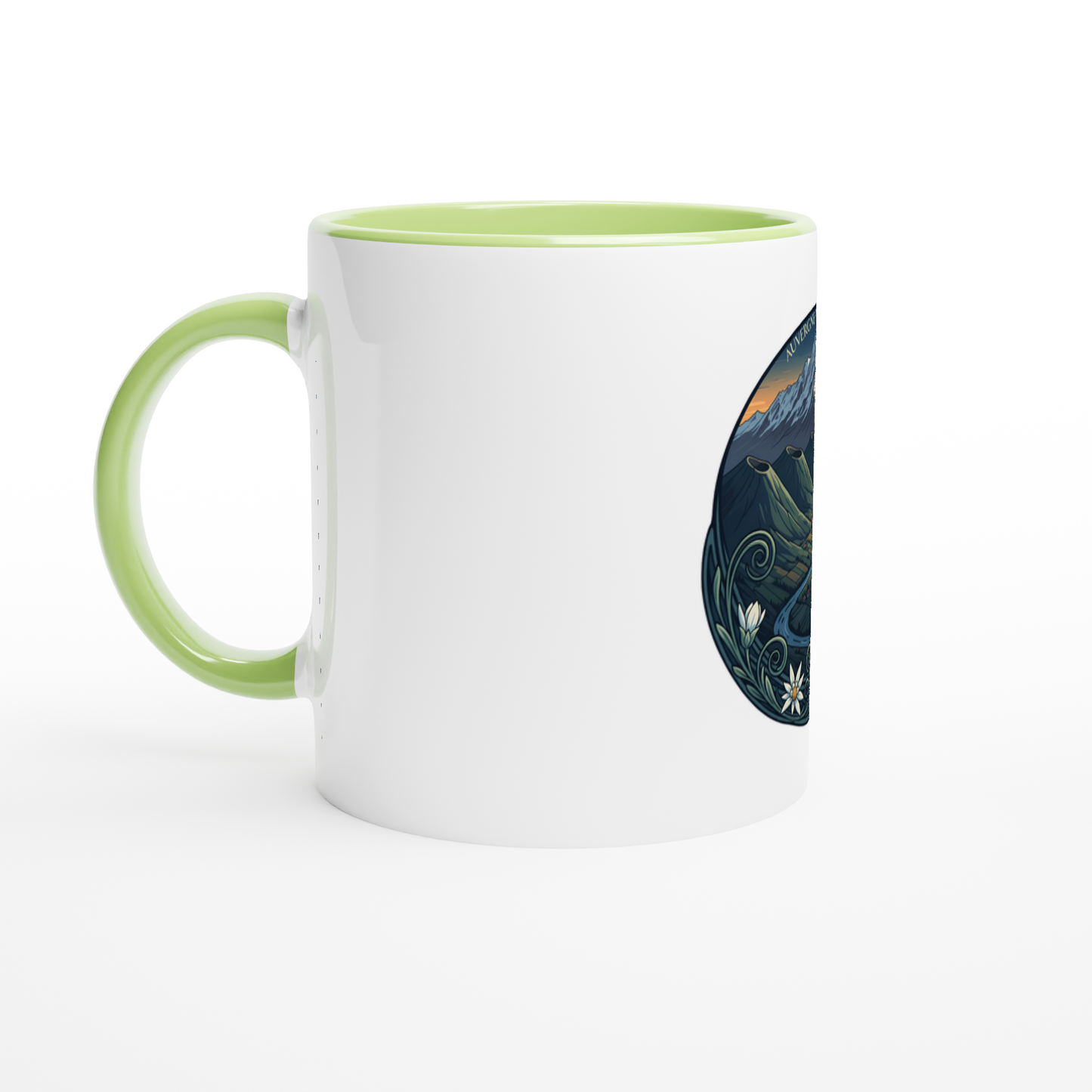 - 325 ml (11 oz) Keramiktasse Auvergne-Rhône-Alpes