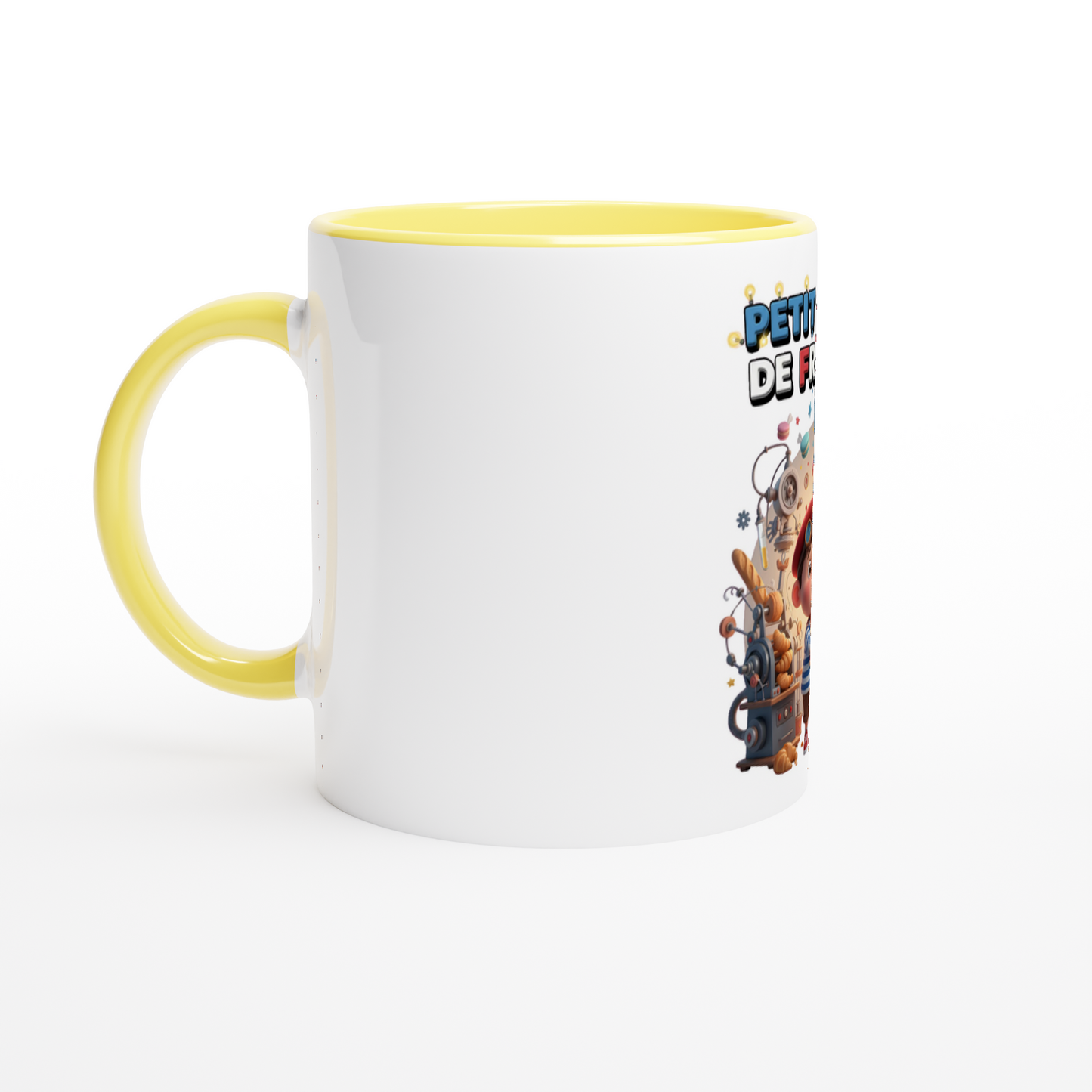 325 ml (11 oz) French Little Genius Ceramic Mug