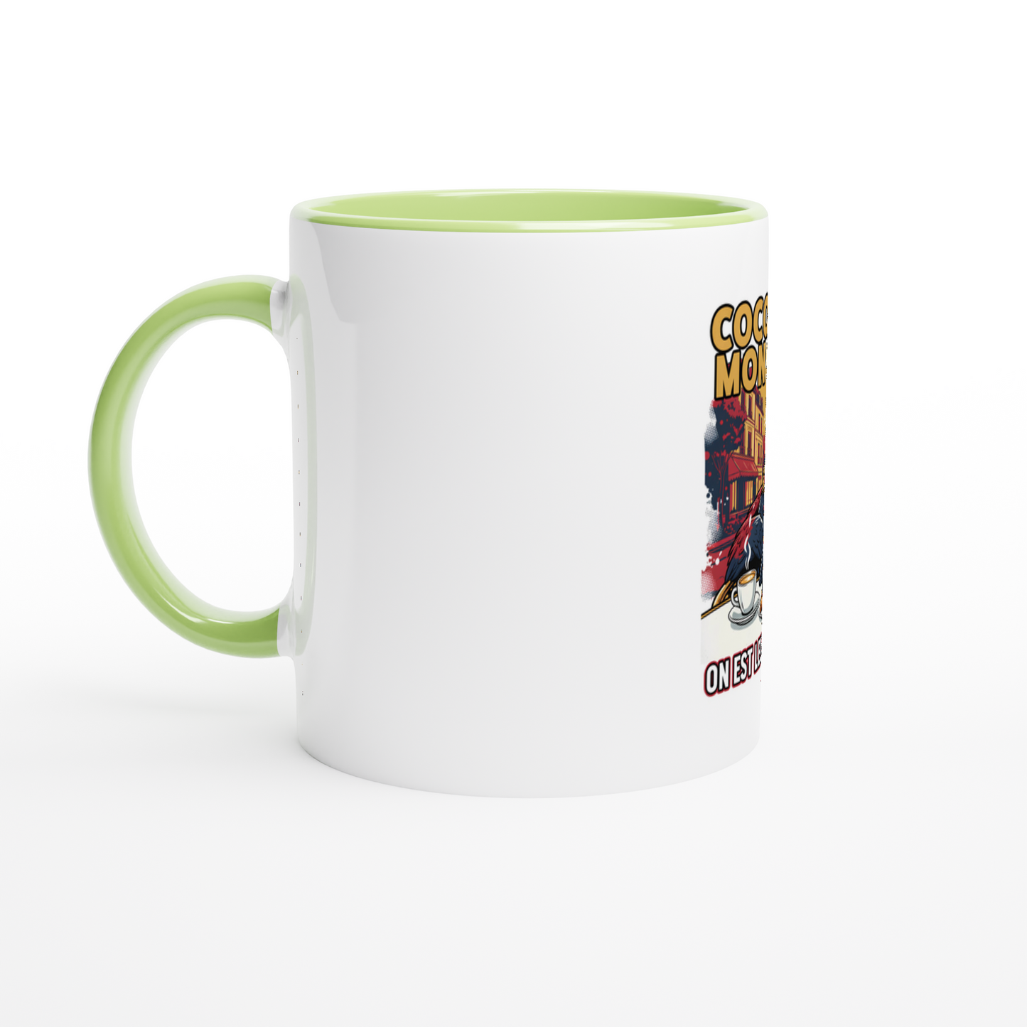 Keramiktasse "cocorico on est les meilleurs" mit 325 ml (11 oz)