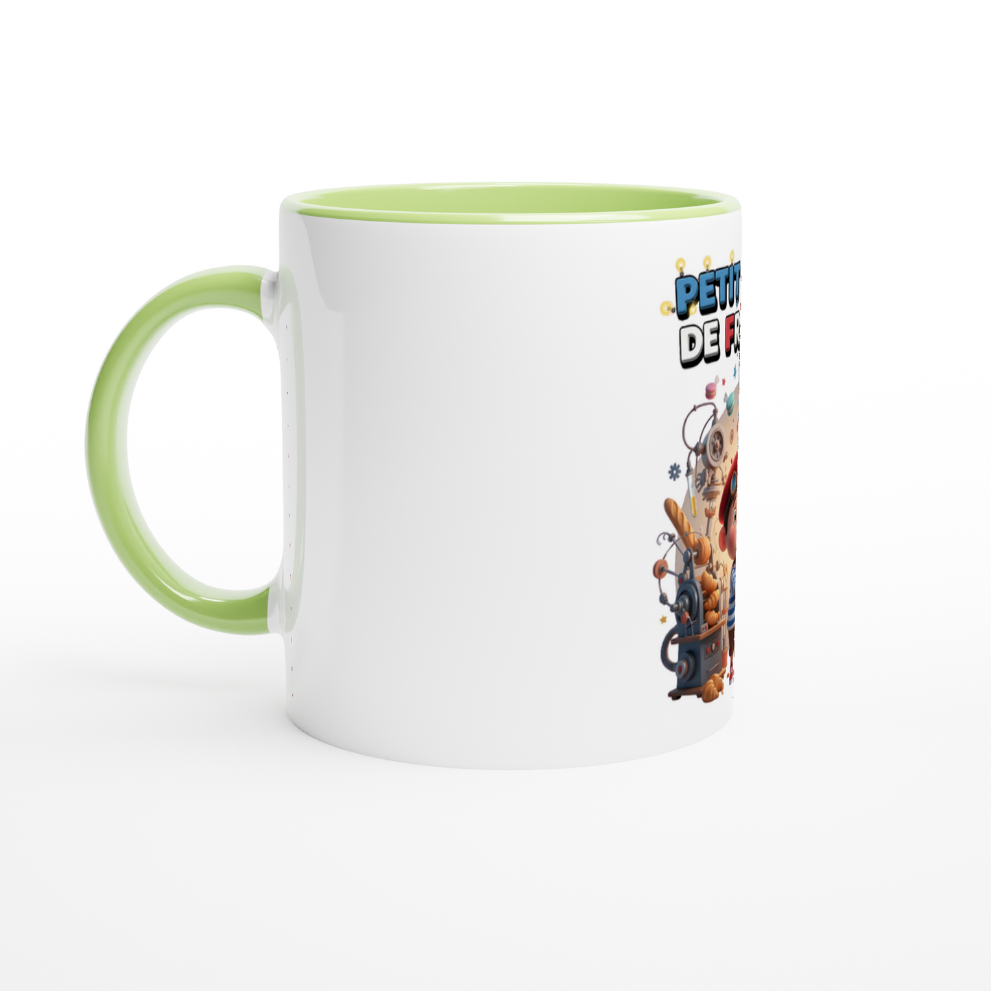 325 ml (11 oz) French Little Genius Ceramic Mug