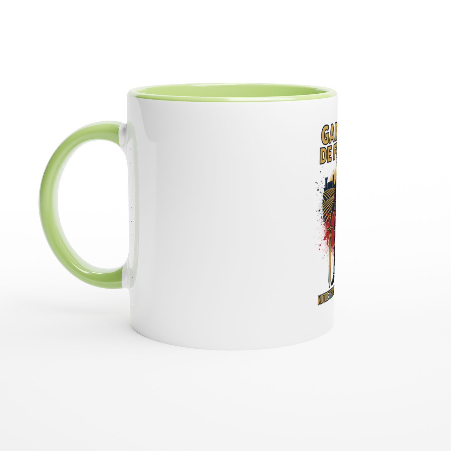 Keramikbecher Frankreich-Wächter 325 ml (11 oz)