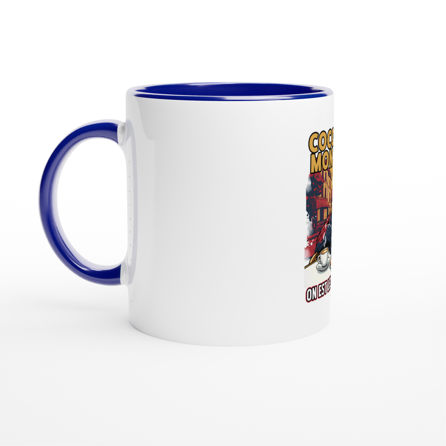 Keramiktasse "cocorico on est les meilleurs" mit 325 ml (11 oz)