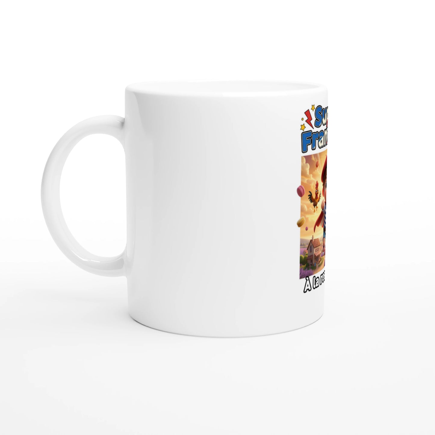 Super French ceramic mug - 325 ml (11 oz)