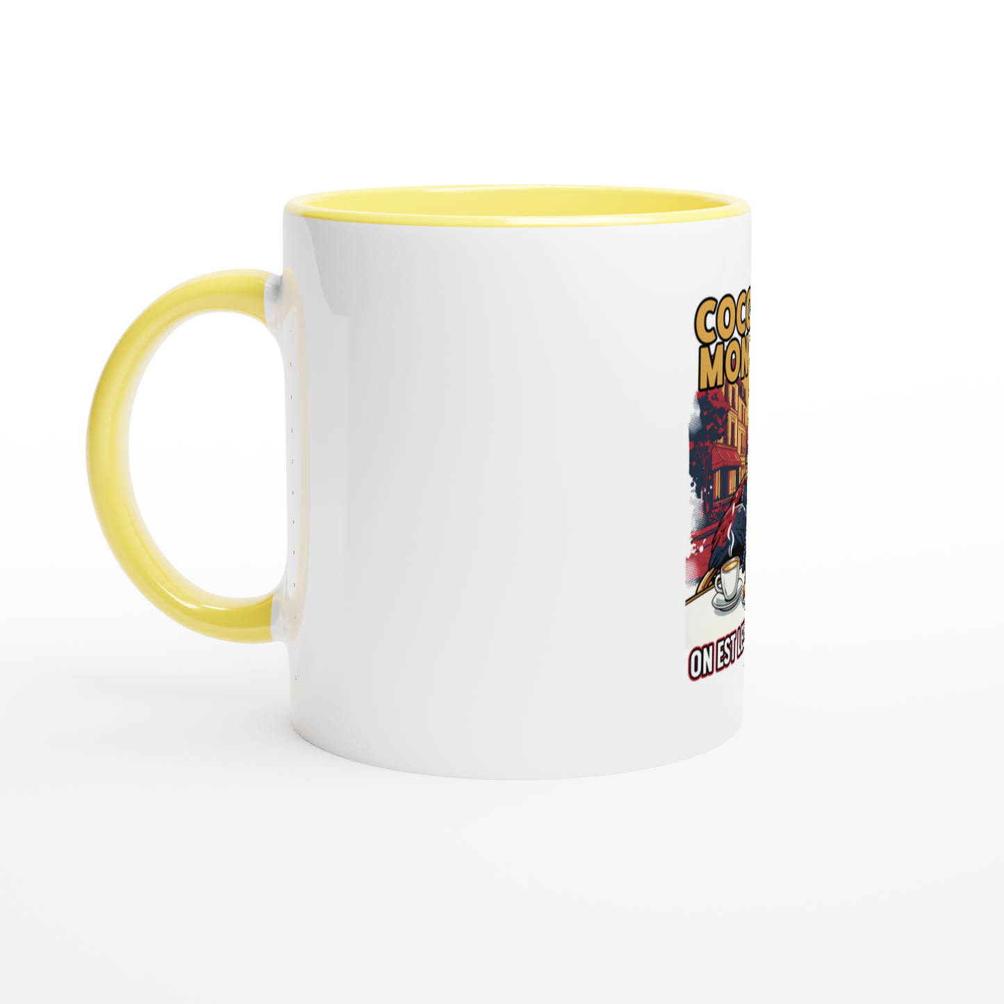 Keramiktasse "cocorico on est les meilleurs" mit 325 ml (11 oz)