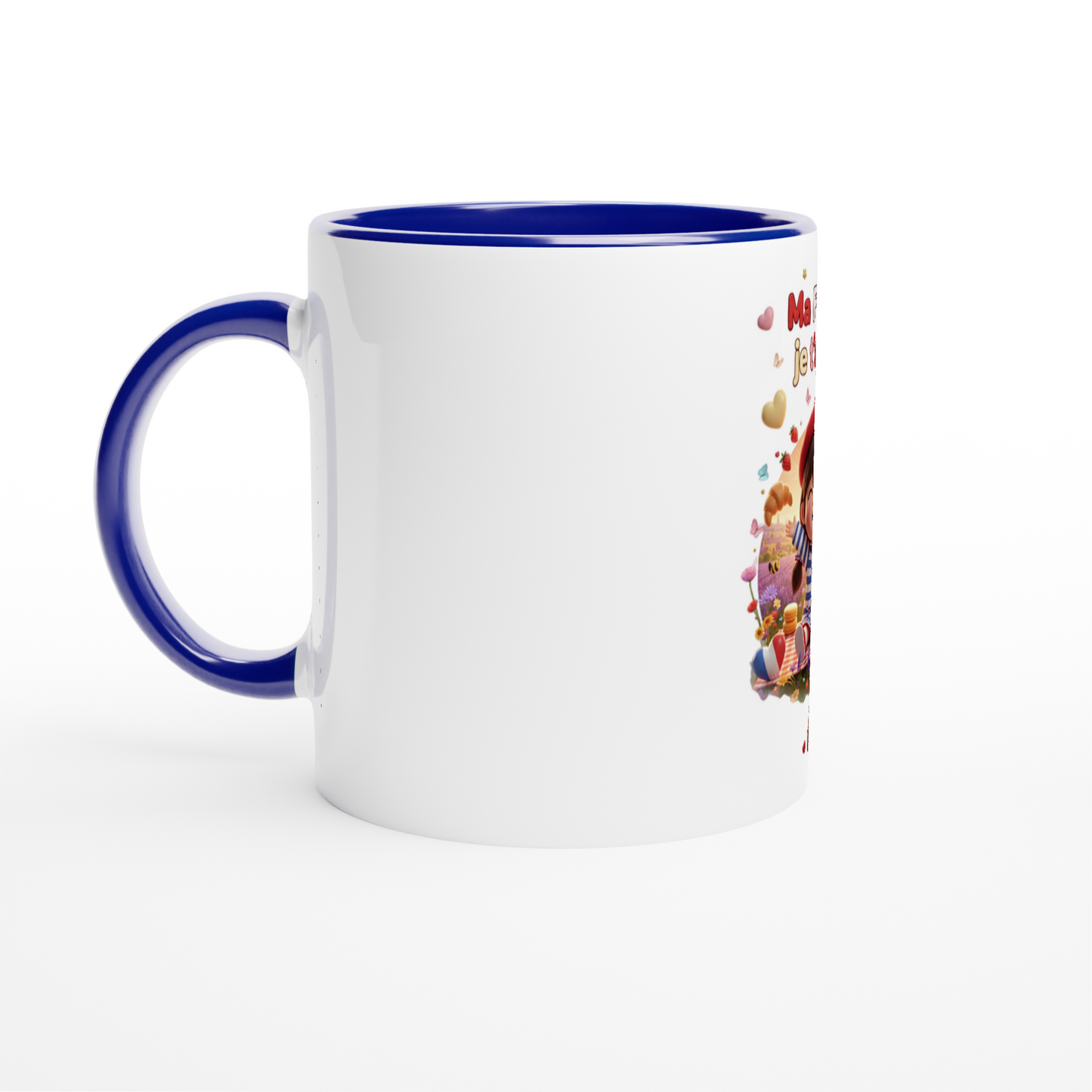Keramikbecher „Ma France je t'aime“ (325 ml)