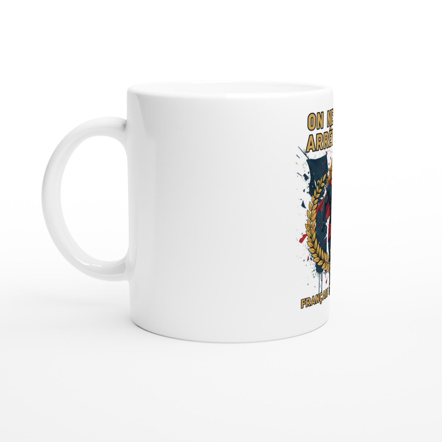 Keramiktasse "Niemand hält uns auf" 325 ml (11 oz)