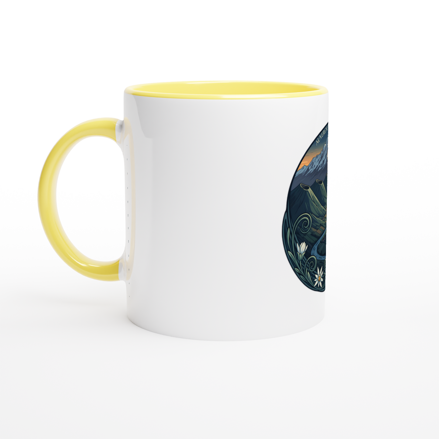 - 325 ml (11 oz) Keramiktasse Auvergne-Rhône-Alpes