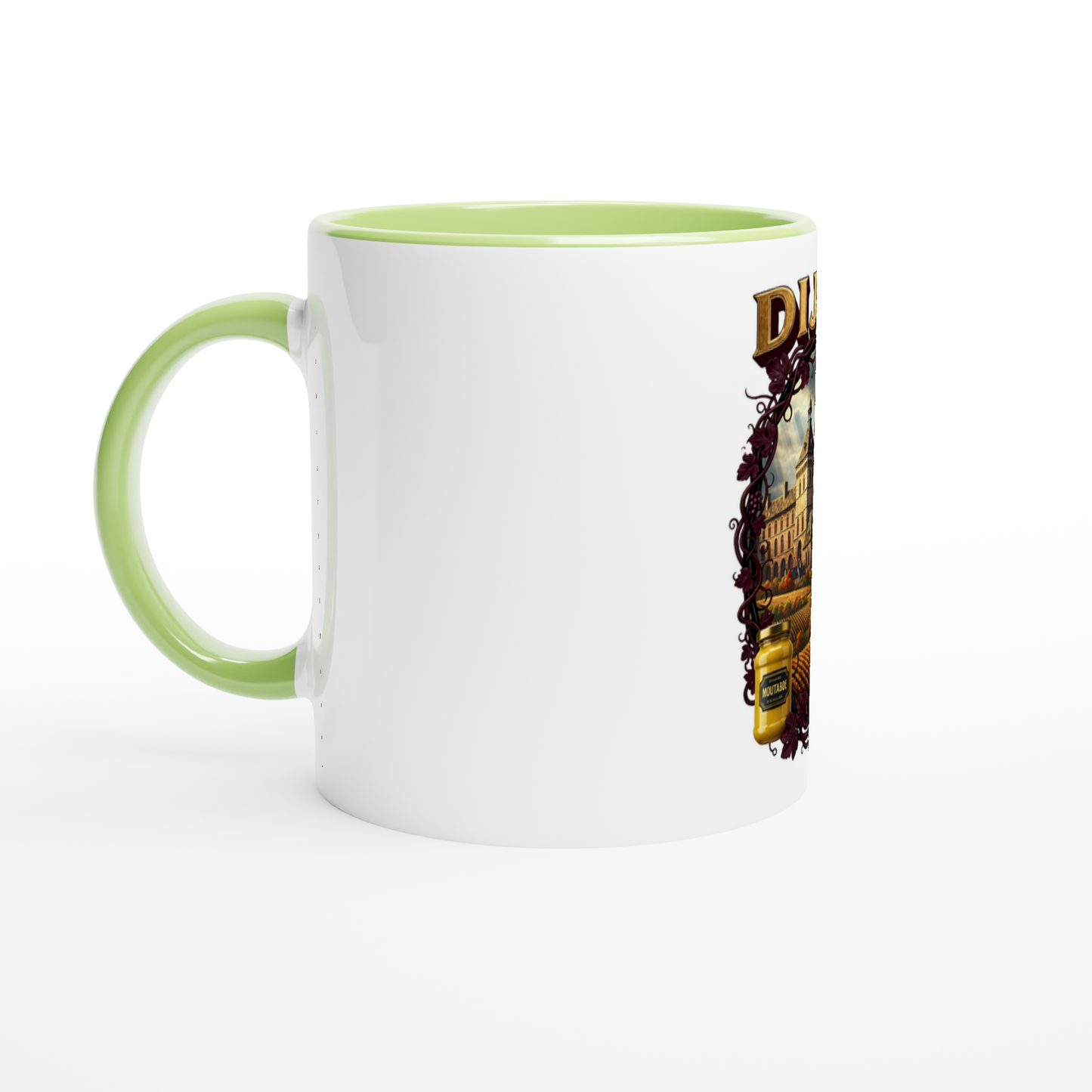 Keramiktasse Dijon Stadt Frankreich 325 ml (11 oz)
