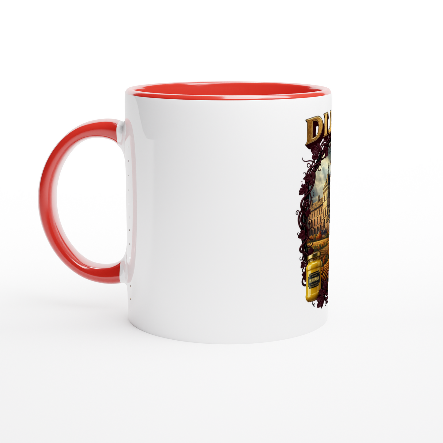 Keramiktasse Dijon Stadt Frankreich 325 ml (11 oz)