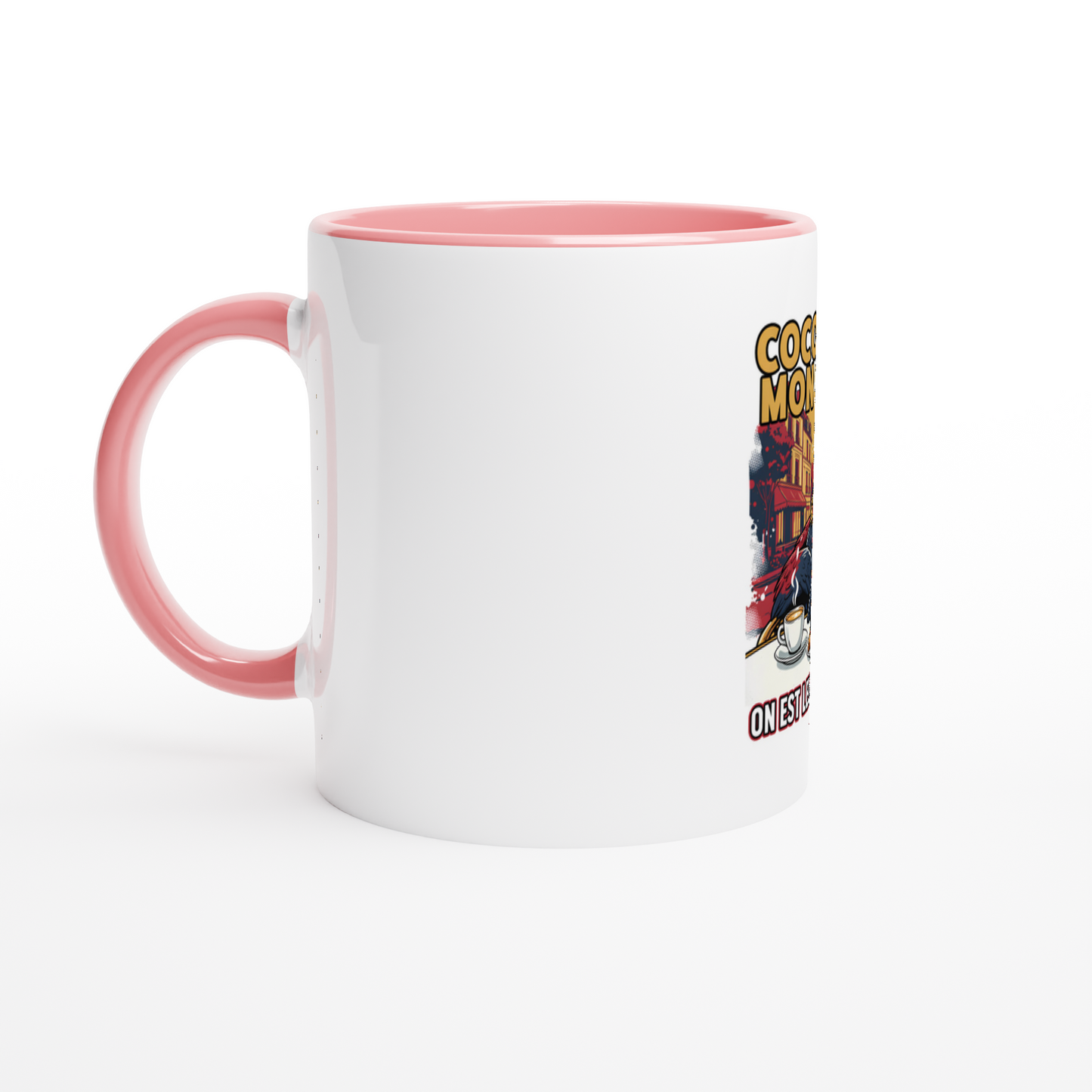 Keramiktasse "cocorico on est les meilleurs" mit 325 ml (11 oz)
