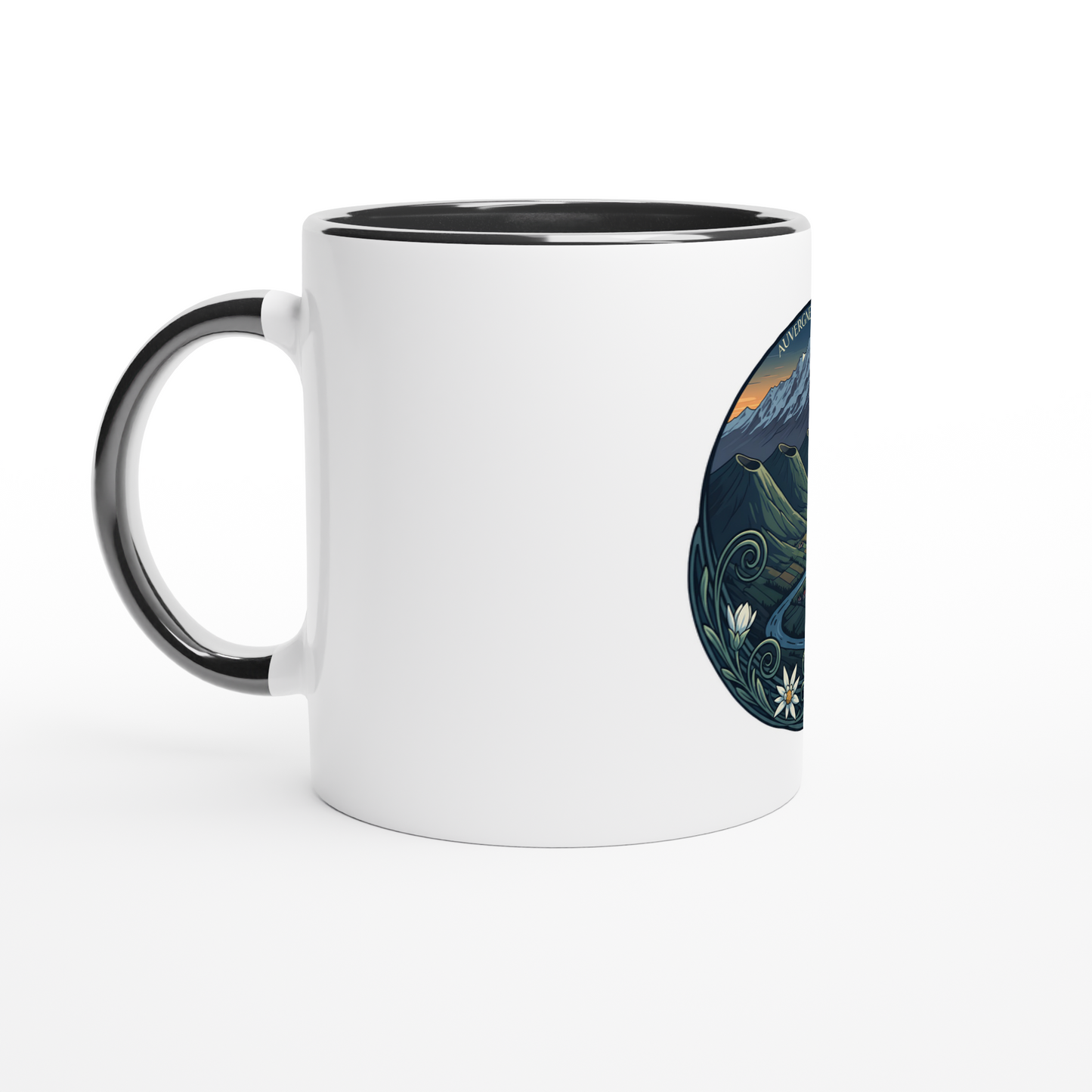 - 325 ml (11 oz) Keramiktasse Auvergne-Rhône-Alpes