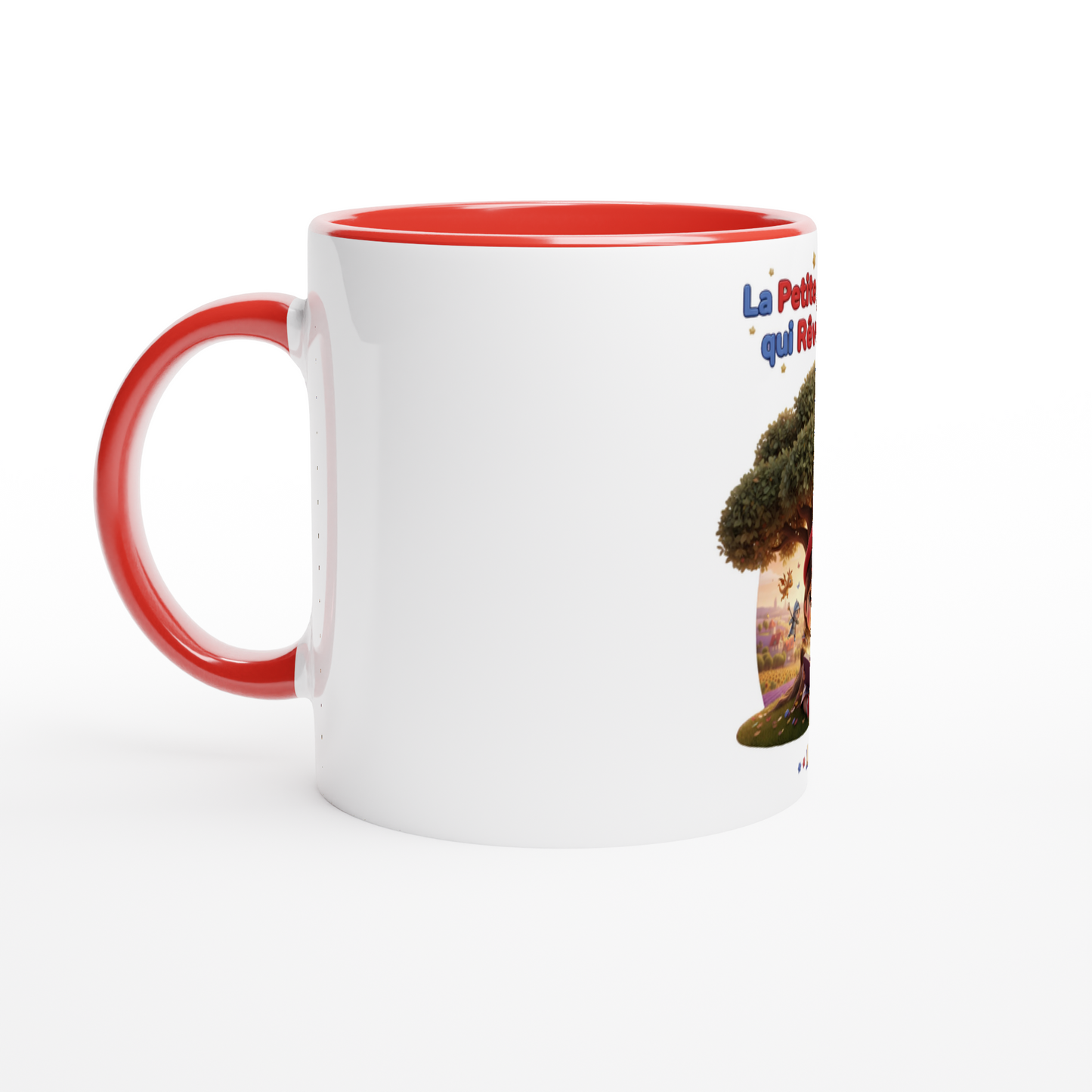 "Little French Girl Who Dreams Big" Ceramic Mug - 325 ml (11 oz)