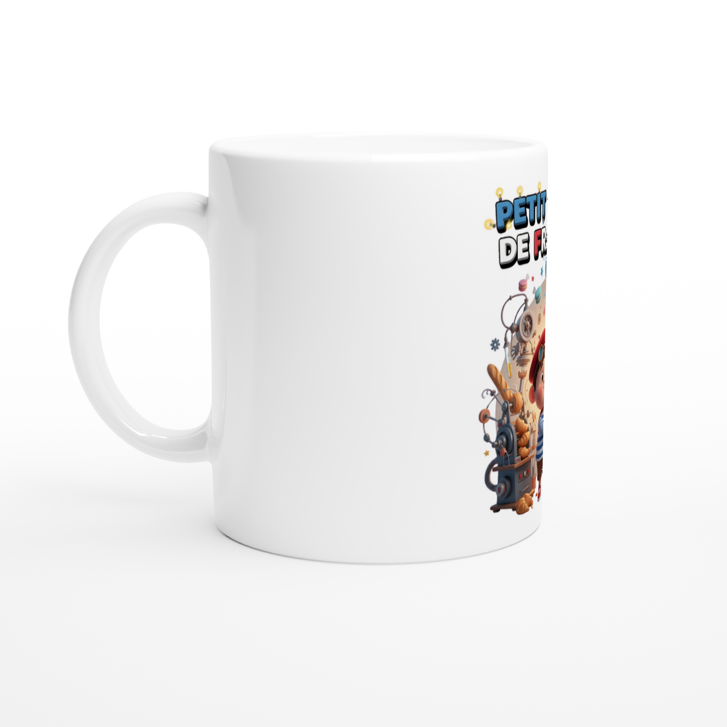 325 ml (11 oz) French Little Genius Ceramic Mug