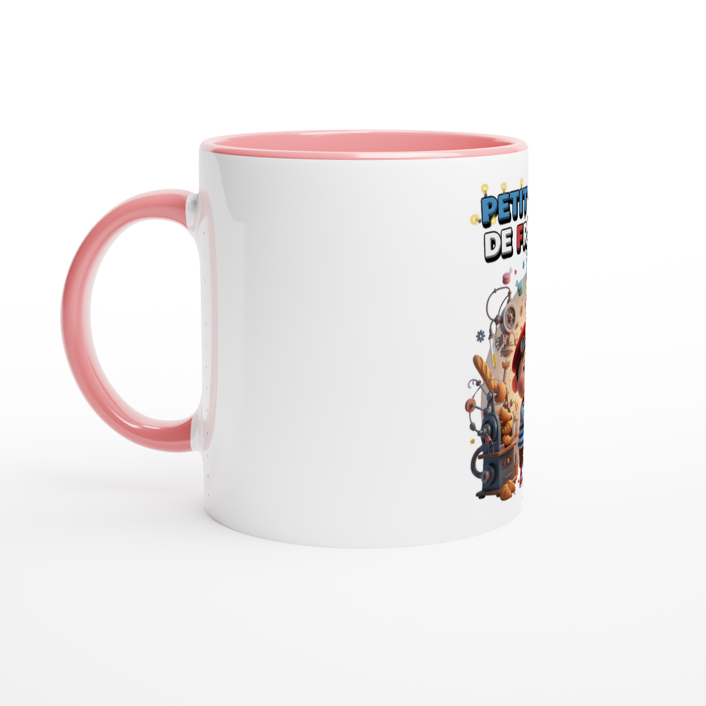 325 ml (11 oz) French Little Genius Ceramic Mug