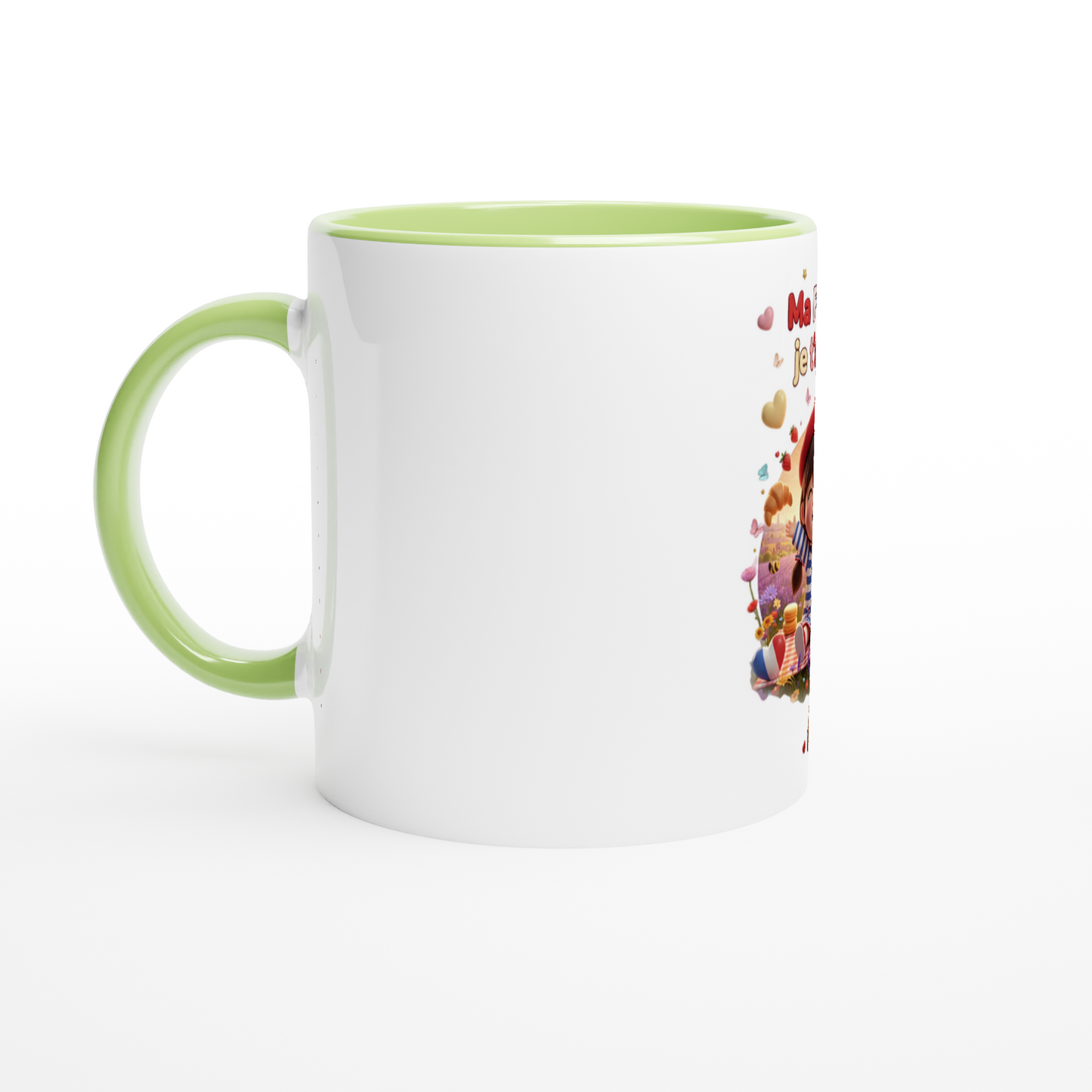 Keramikbecher „Ma France je t'aime“ (325 ml)