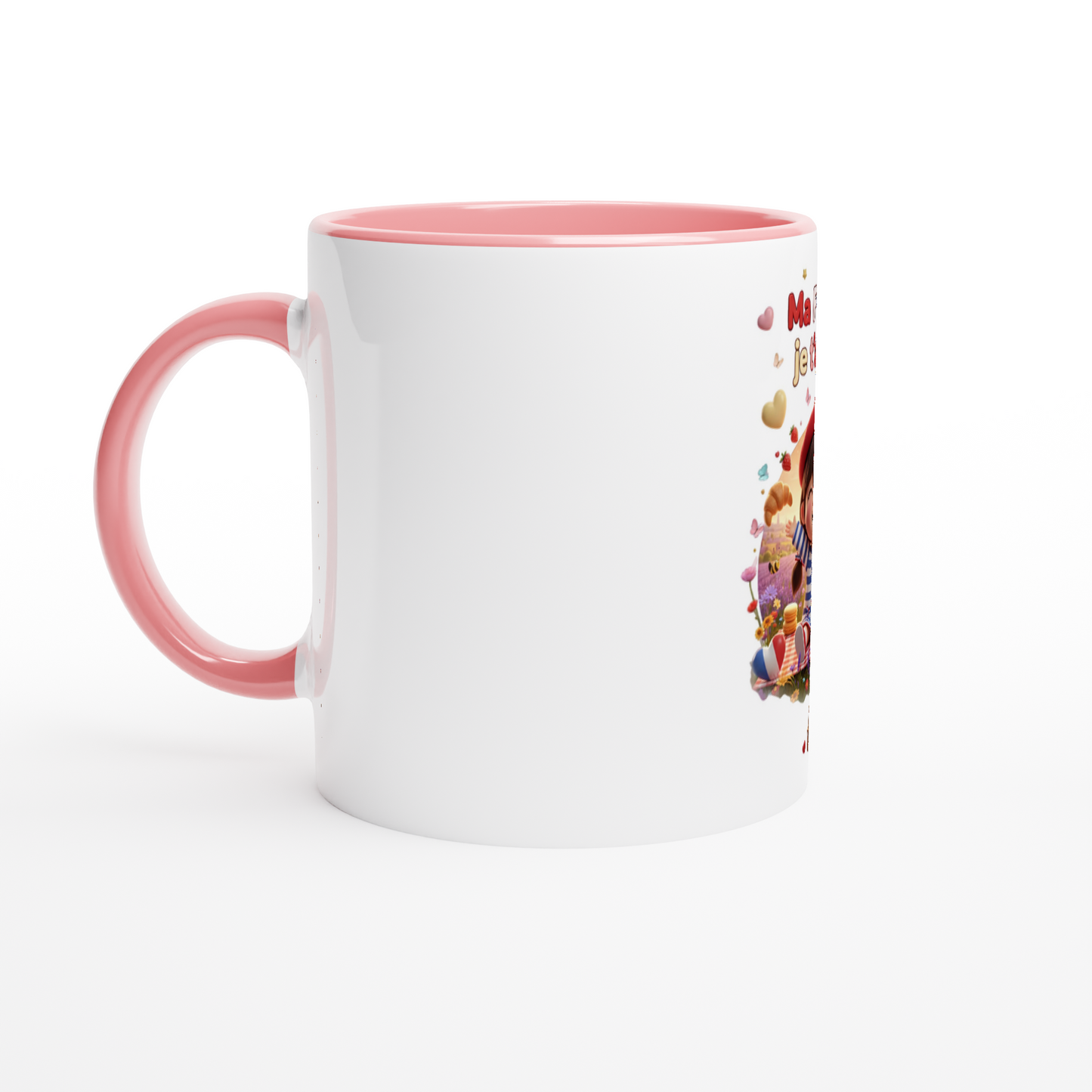 Keramikbecher „Ma France je t'aime“ (325 ml)