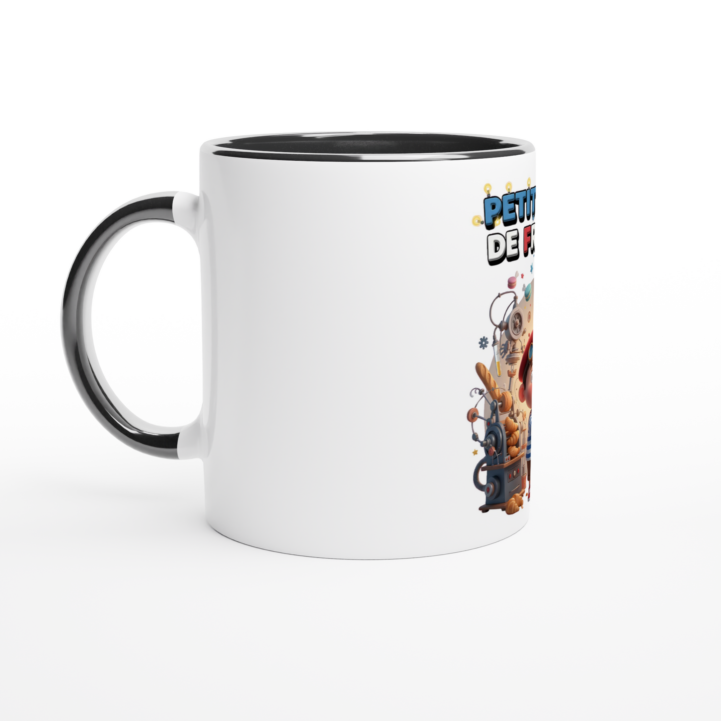 325 ml (11 oz) French Little Genius Ceramic Mug