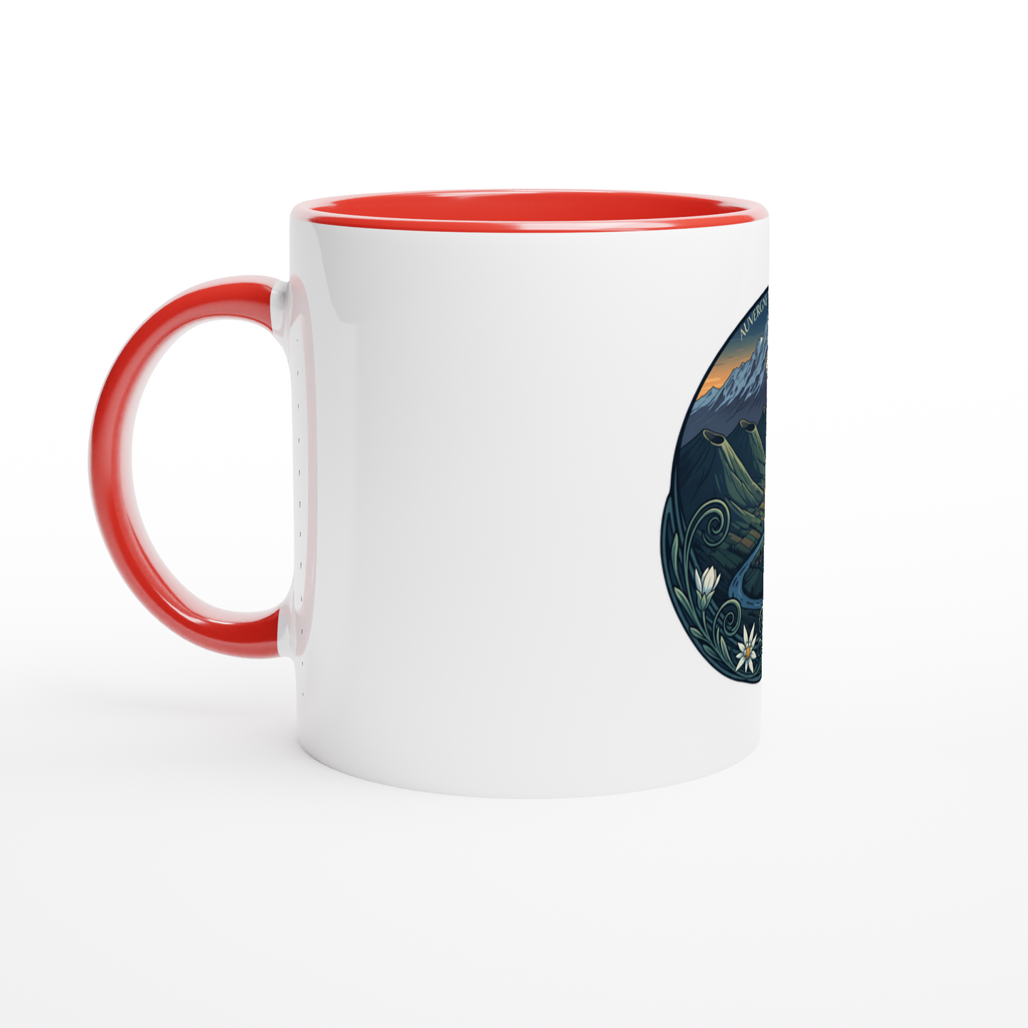 - 325 ml (11 oz) Keramiktasse Auvergne-Rhône-Alpes