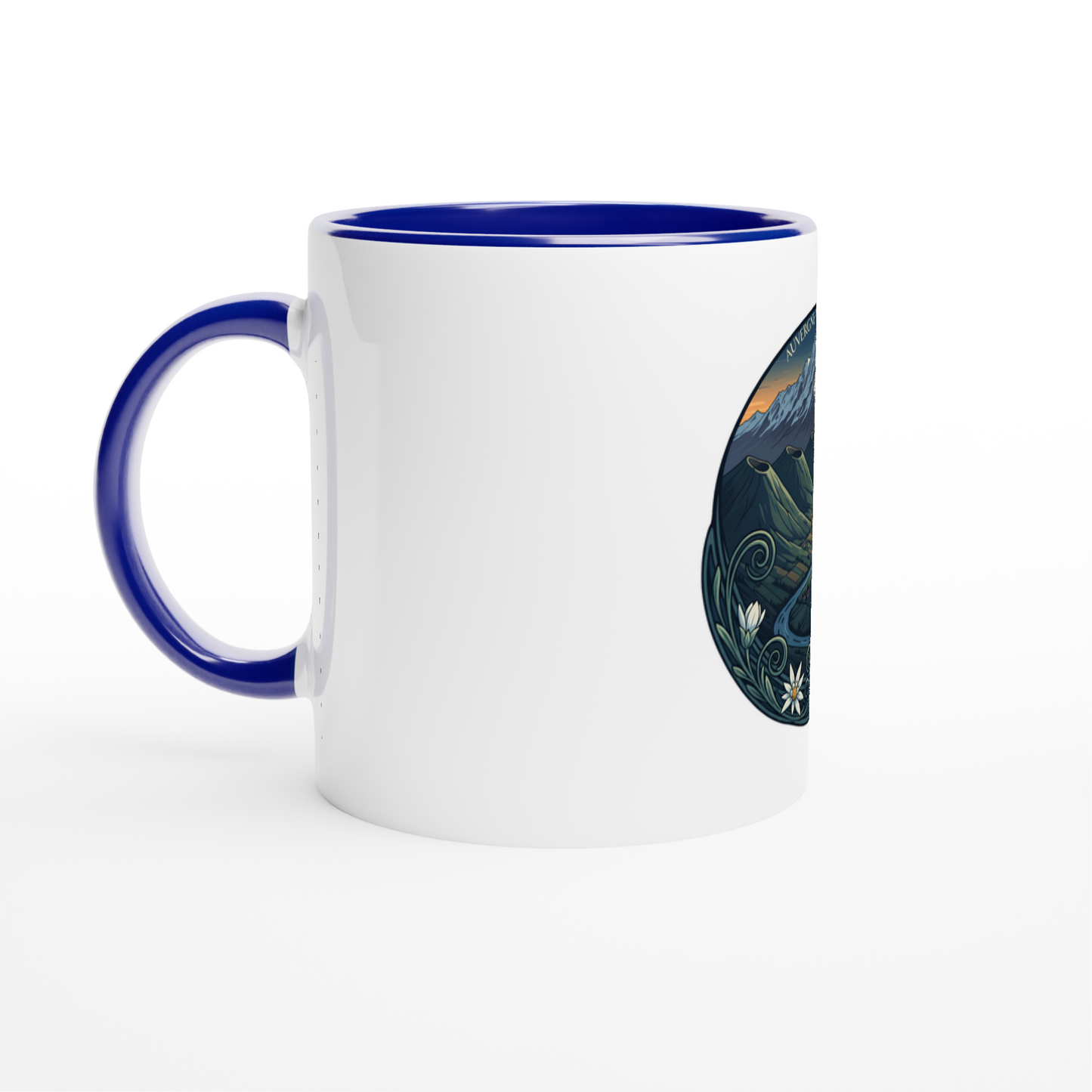 - 325 ml (11 oz) Keramiktasse Auvergne-Rhône-Alpes