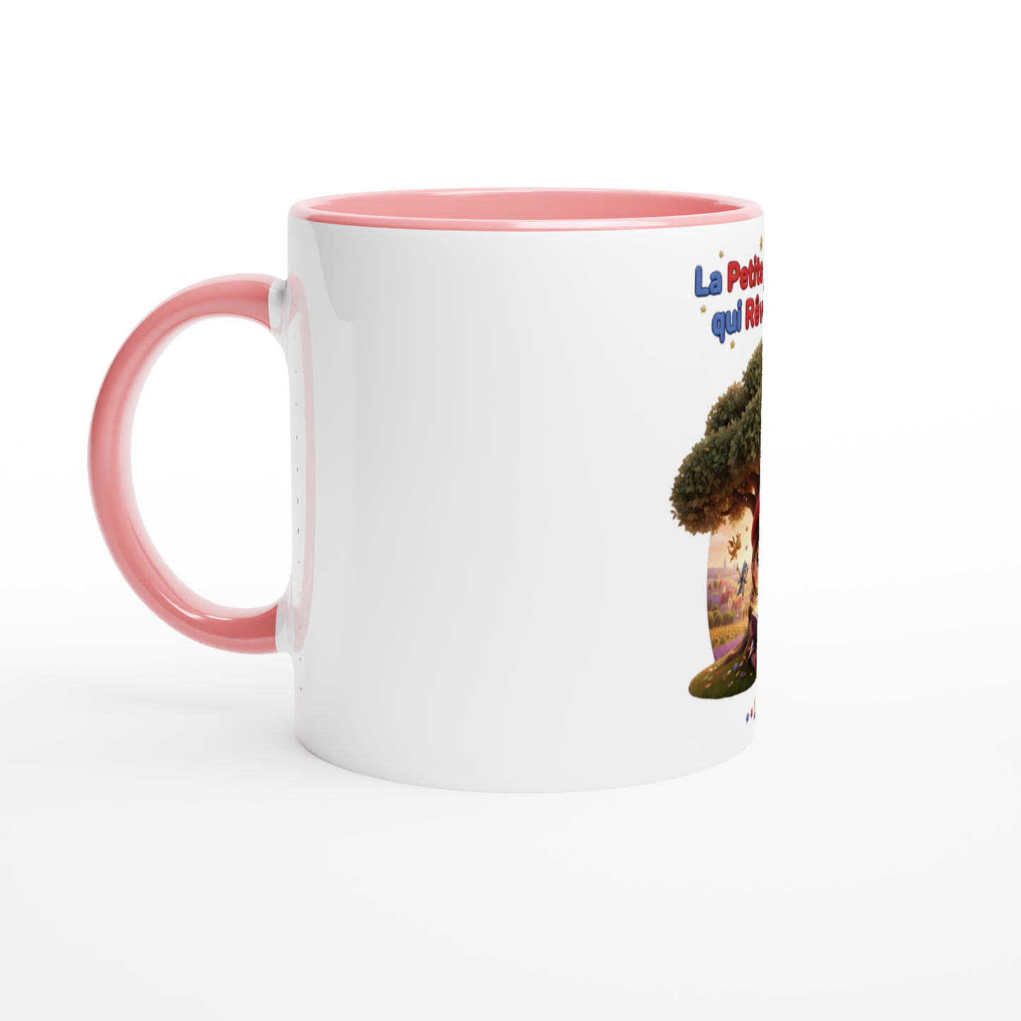 "Little French Girl Who Dreams Big" Ceramic Mug - 325 ml (11 oz)