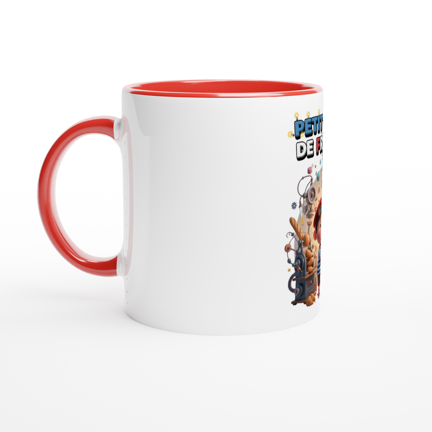 325 ml (11 oz) French Little Genius Ceramic Mug