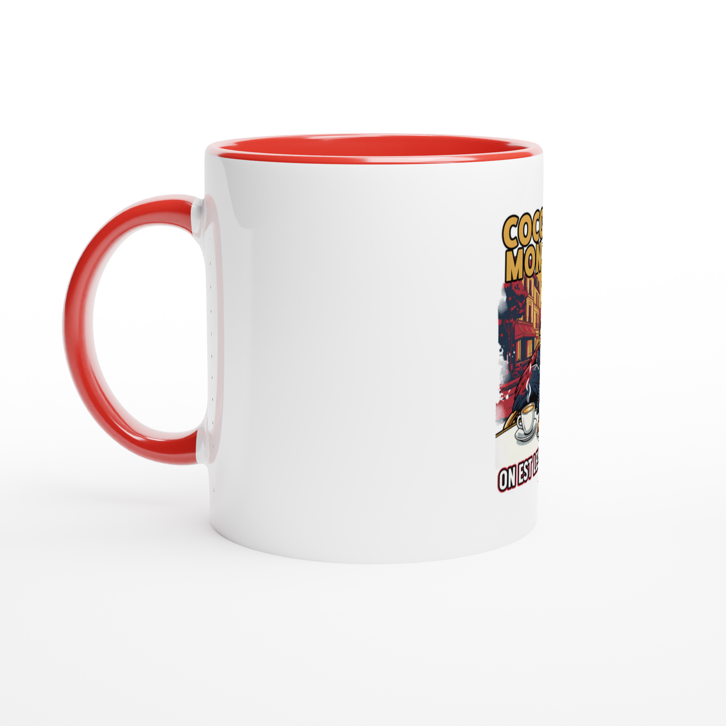 Keramiktasse "cocorico on est les meilleurs" mit 325 ml (11 oz)