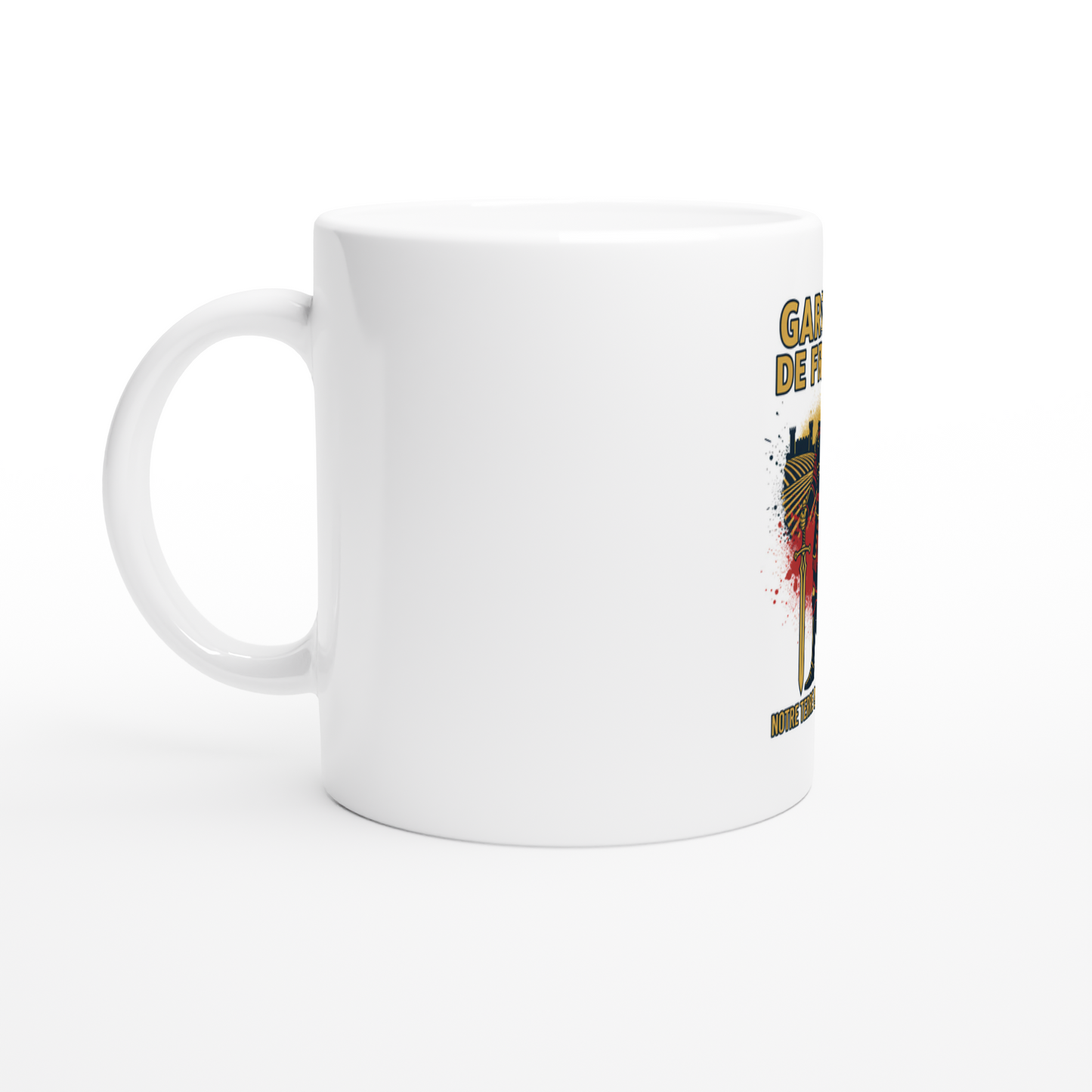 Keramikbecher Frankreich-Wächter 325 ml (11 oz)