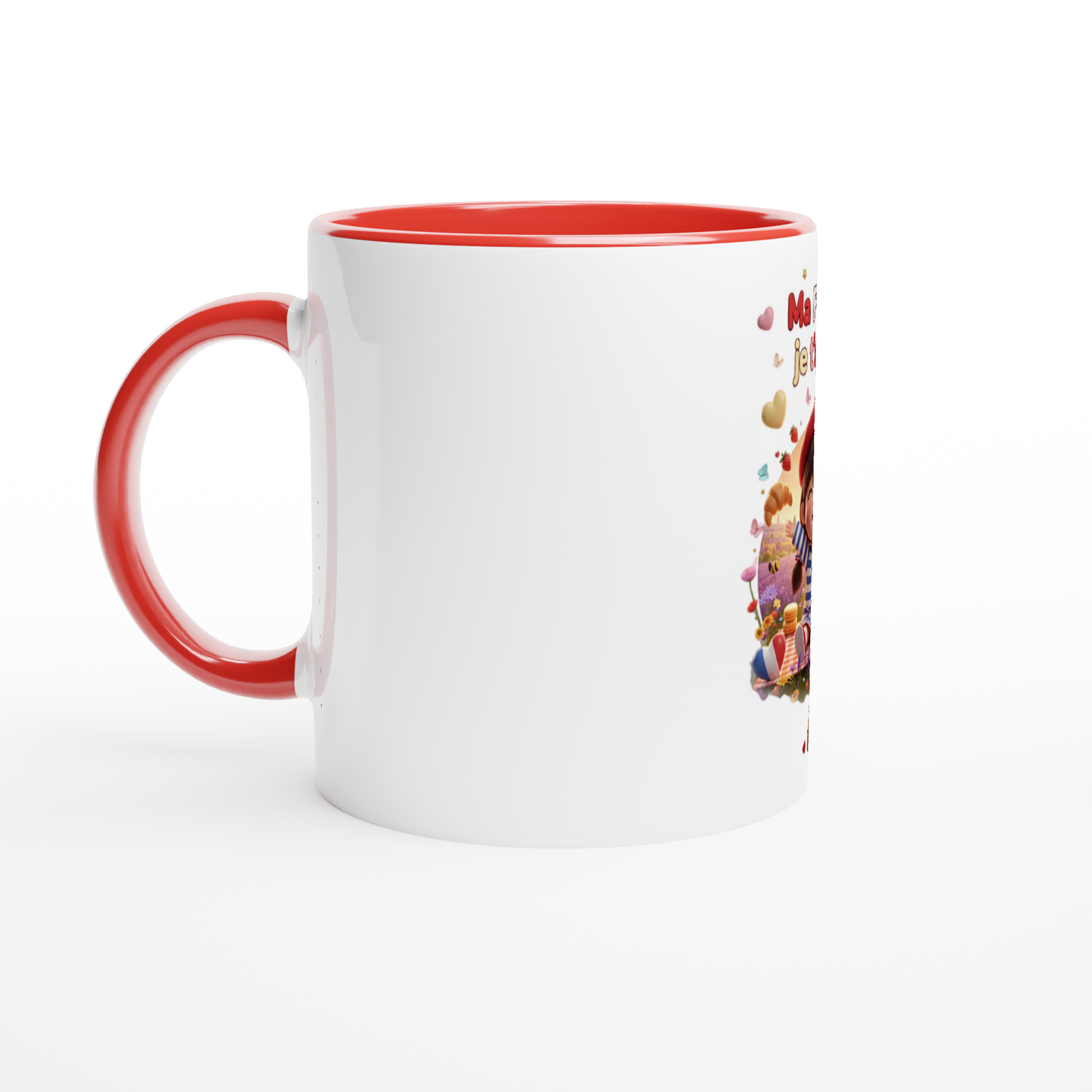 Keramikbecher „Ma France je t'aime“ (325 ml)