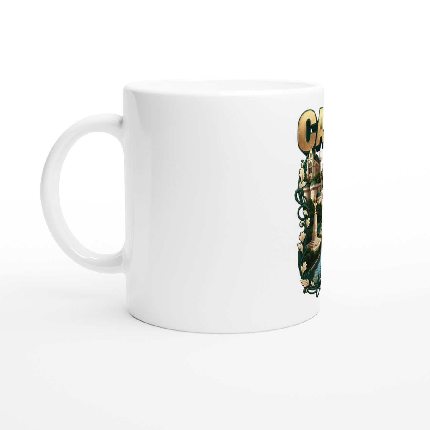 Keramiktasse Caen, Frankreich, 325 ml (11 oz)