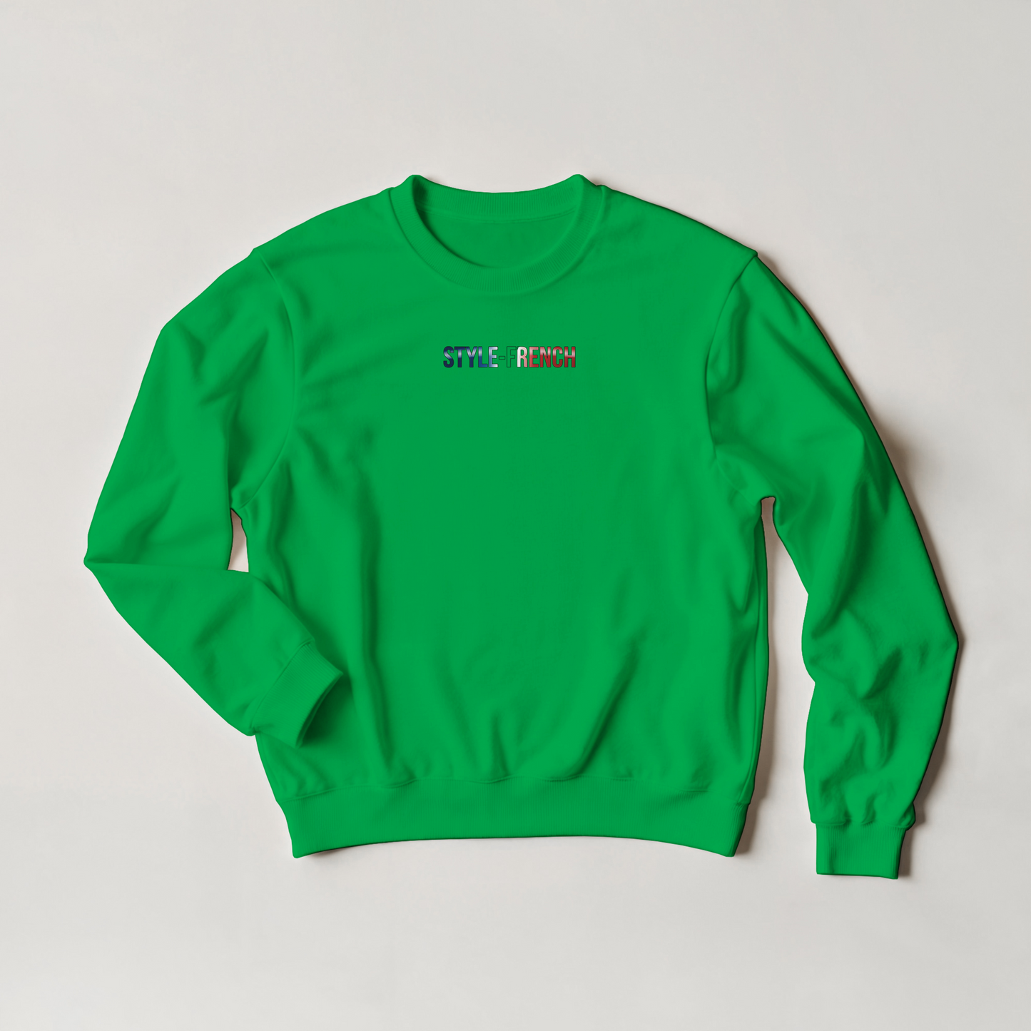 Sweat-shirt femme fière d'être française  Classique Léger et Confortable pour le Printemps
