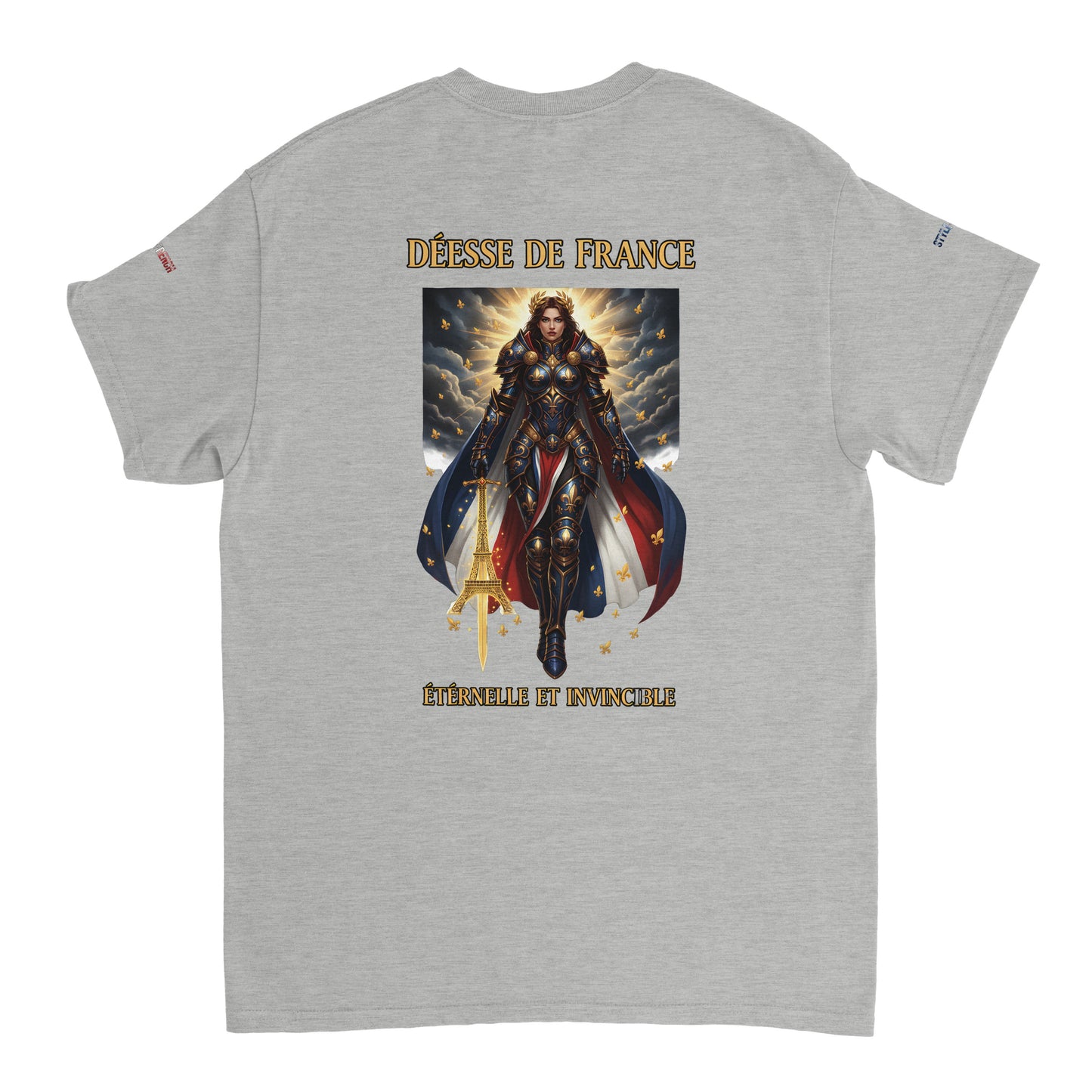 Women's Goddess of France Thick Crewneck T-Shirt | Gildan® 5000