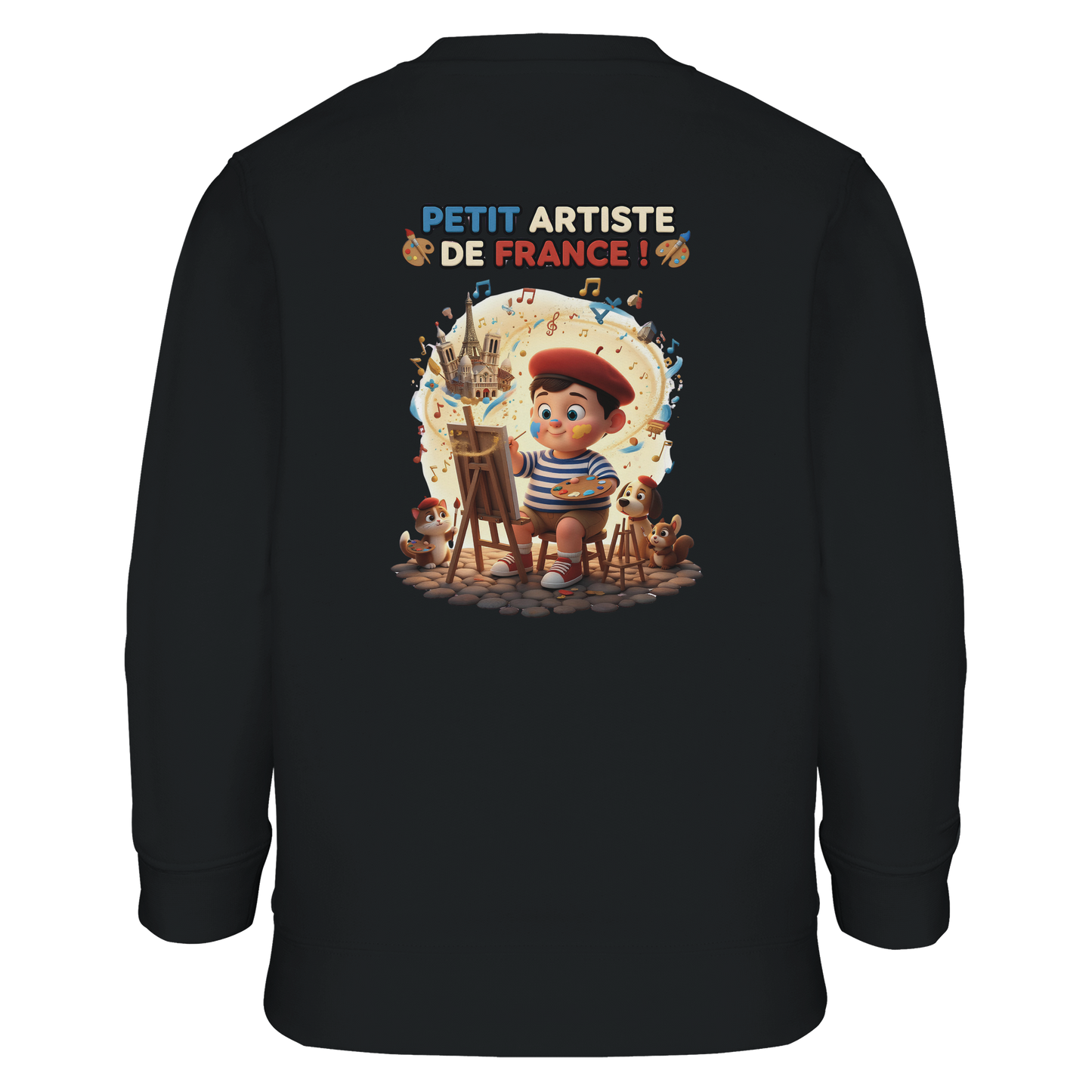 Kids Sweatshirt boy little artist from France | SOL'S Columbia Kids 04239