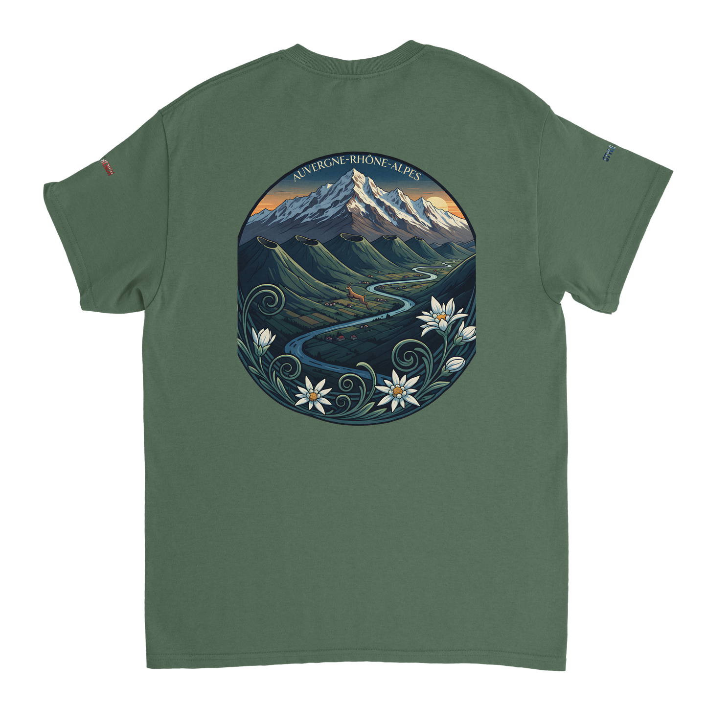 Auvergne-Rhône-Alpes Unisex Heavy Cotton T-Shirt | Gildan® 5000