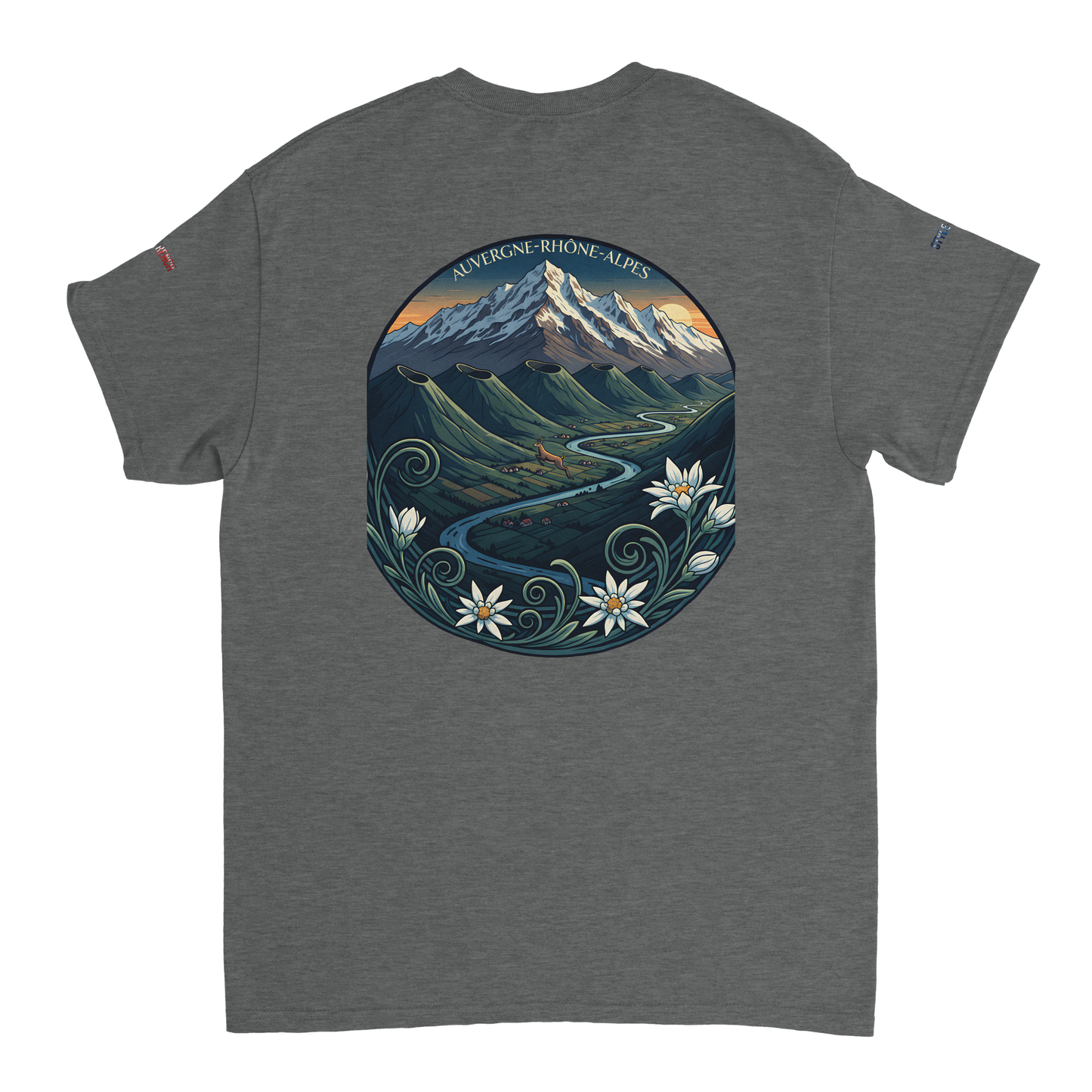 Auvergne-Rhône-Alpes Unisex Heavy Cotton T-Shirt | Gildan® 5000