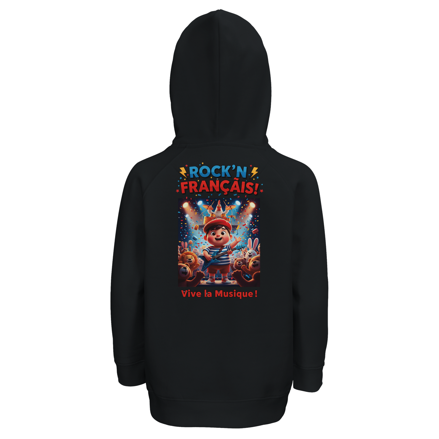 Hoodie für Jungen "rock'n français" bio | SOL'S Stellar Kids 03576