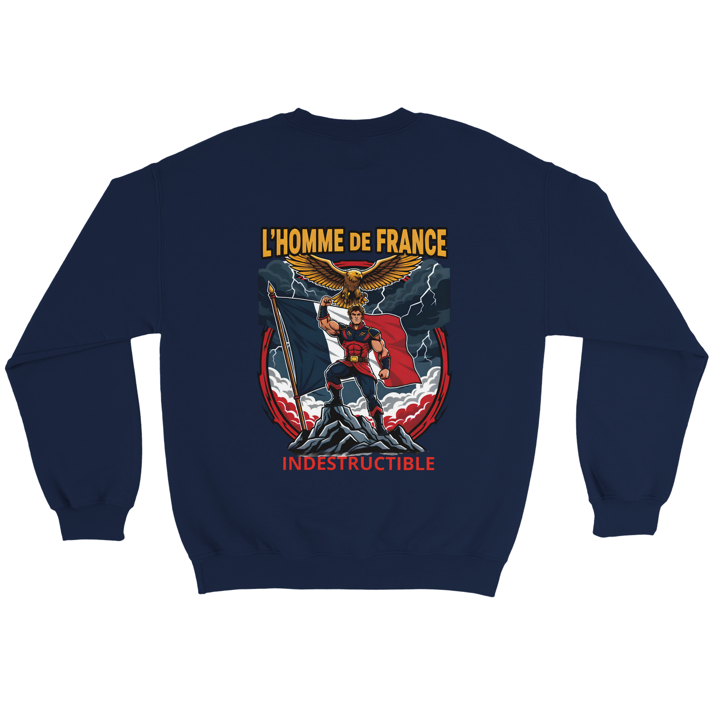 Men's French Classic Crewneck Sweatshirt | Gildan® 18000
