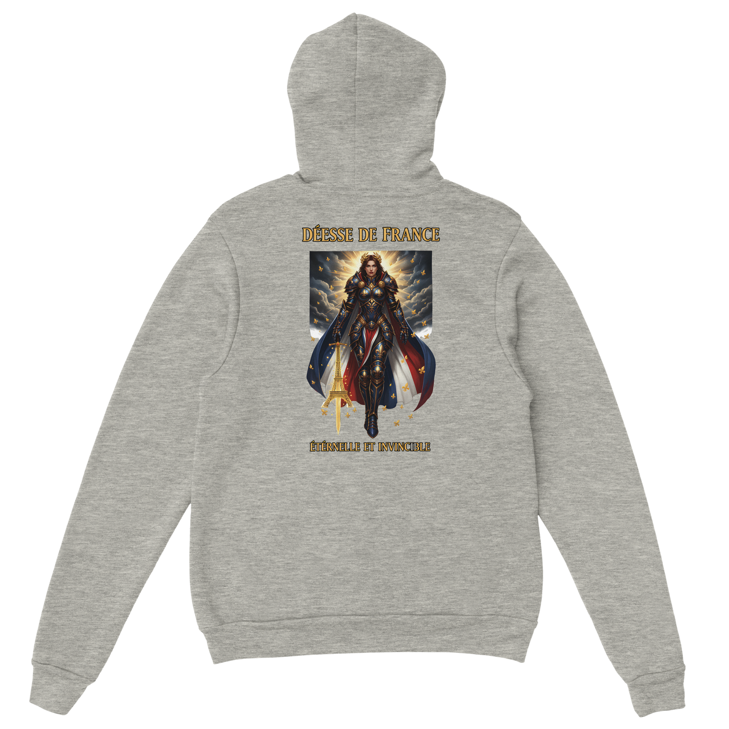 Damen-Kapuzenpullover „French Goddess“ im klassischen French-Stil | Gildan® 18500
