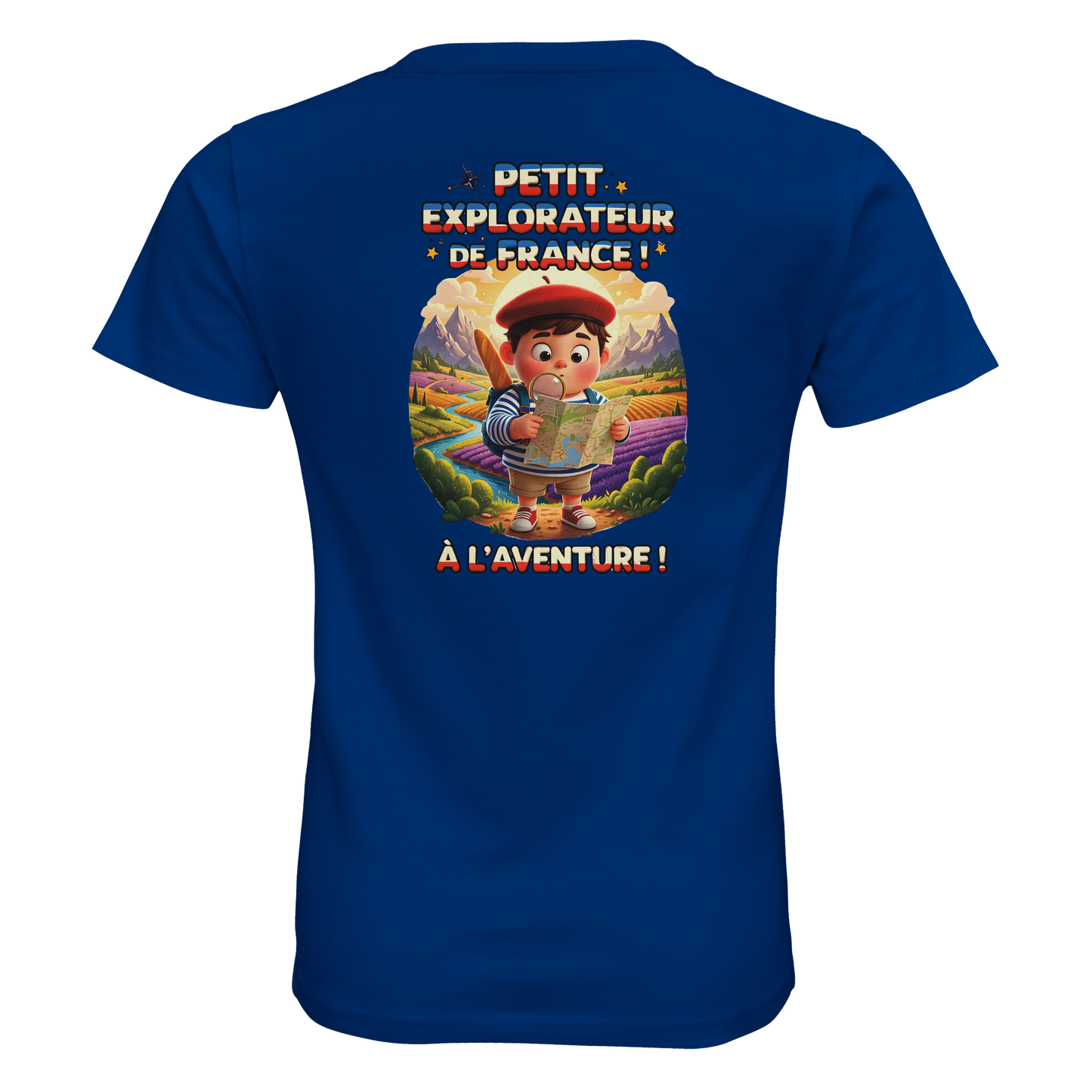 Organic fitted "Little Explorer" boy's T-shirt | SOL'S Pioneer Kids 03578