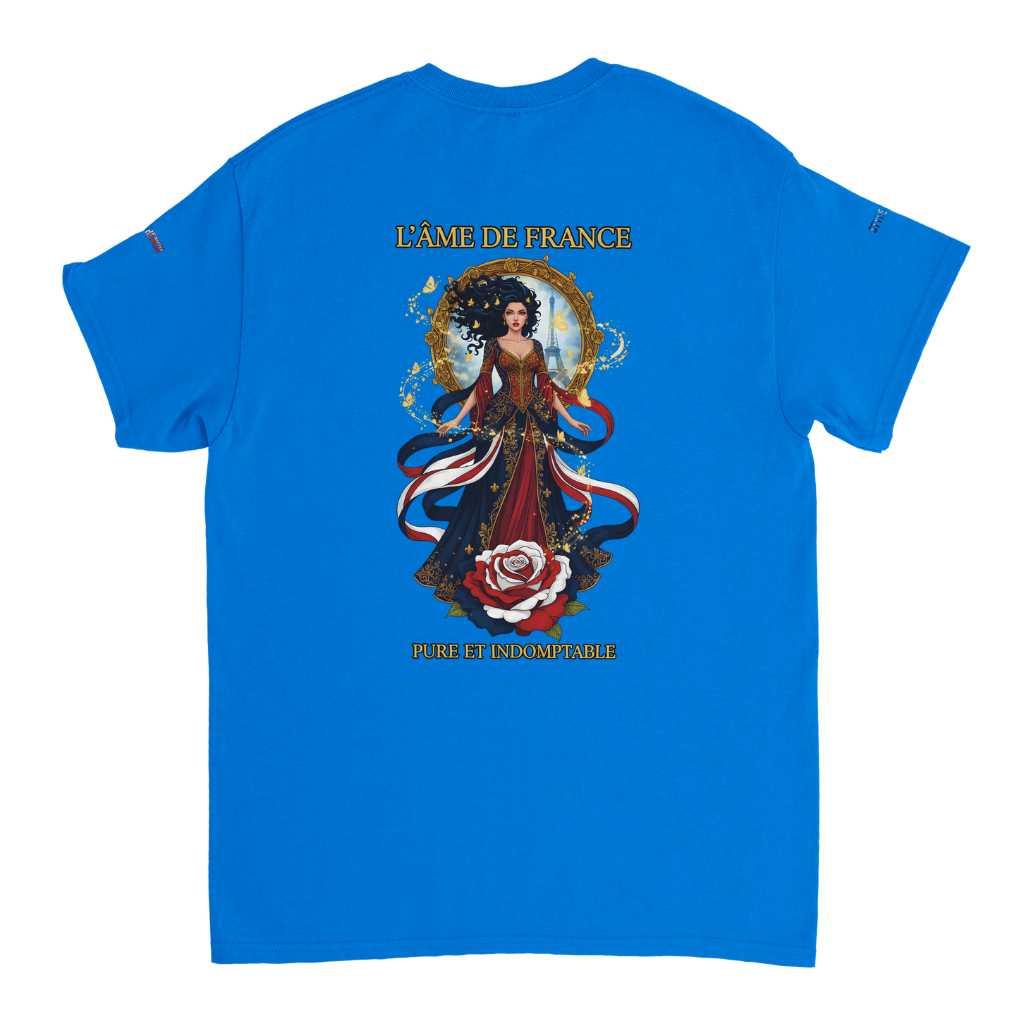 Women's T-shirt The Soul of France French Style Heavyweight Crewneck | Gildan® 5000