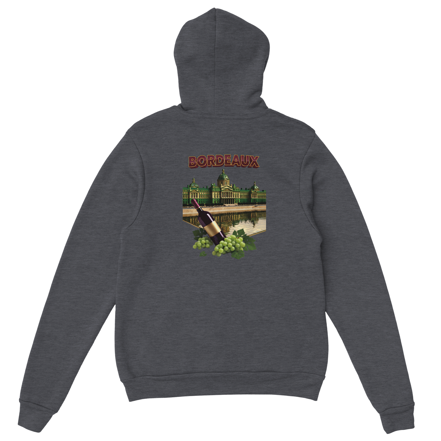 Unisex-Hoodie Bordeaux Stadt Frankreich klassisch | Gildan® 18500