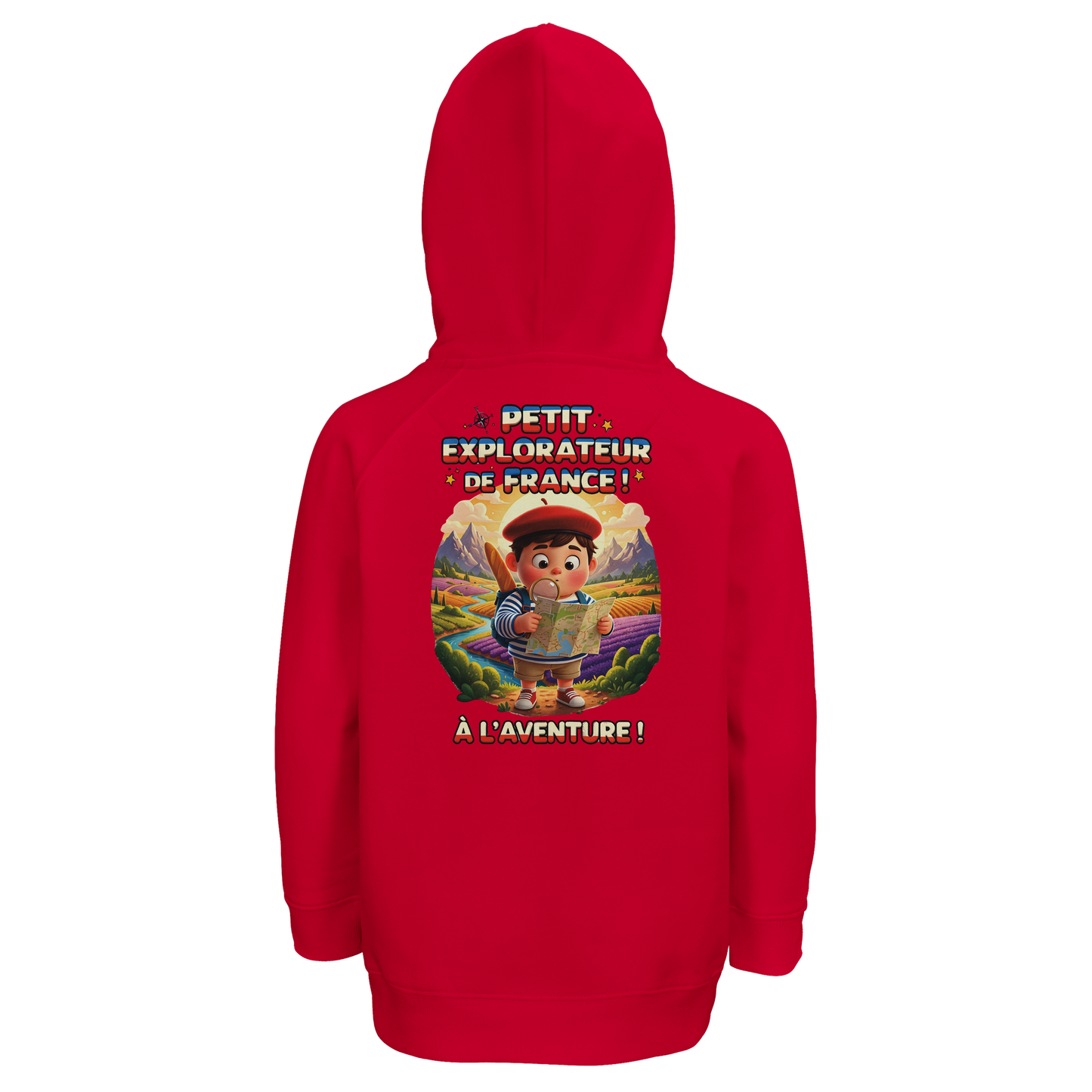 Kapuzenpulli kleiner Entdecker für Jungen, French Style, Bio-Kinderkleidung | SOL'S Stellar Kids 03576