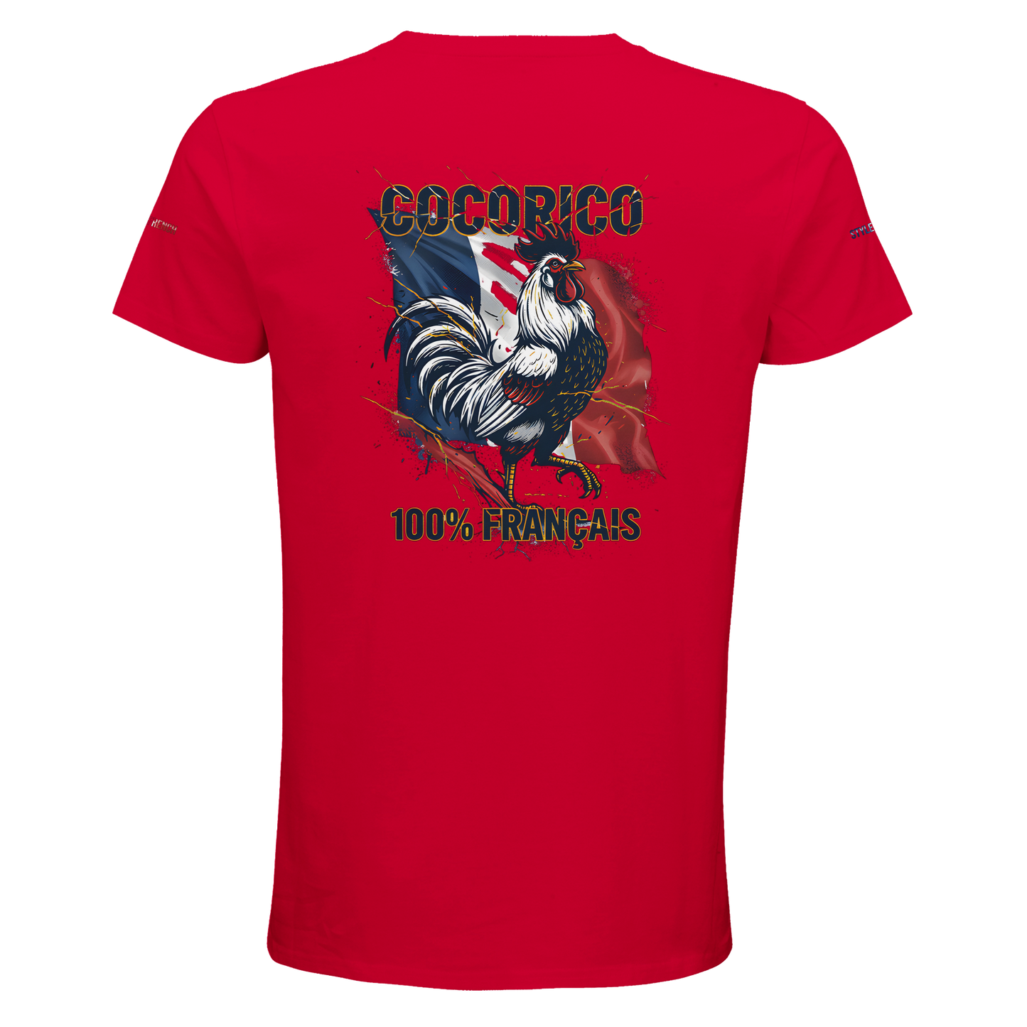 T-Shirt cocorico Herren French-Style Bio, tailliert | SOL'S Pioneer Men 03565