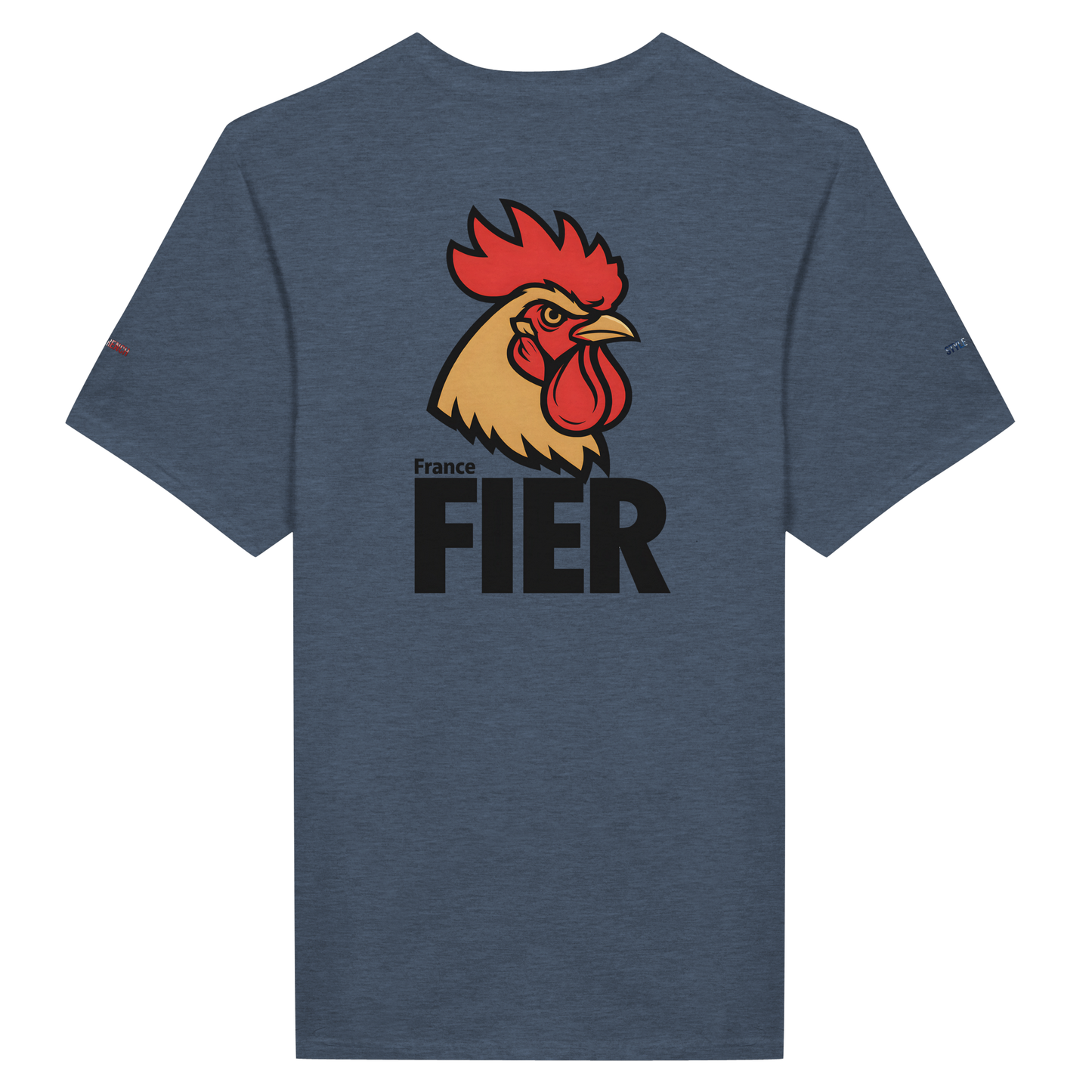 T-Shirt Herren Frankreich stolz klassischer Rundhalsausschnitt | Gildan® 64000