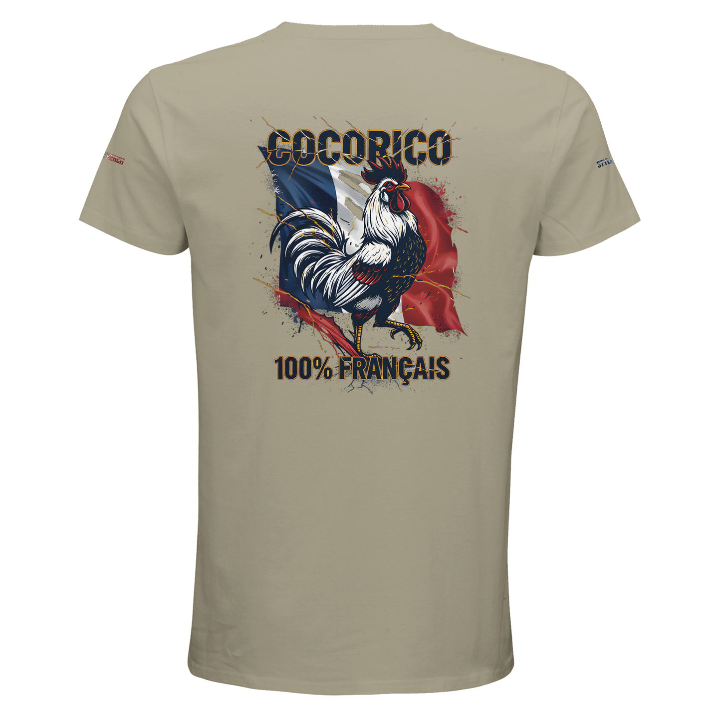 T-Shirt cocorico Herren French-Style Bio, tailliert | SOL'S Pioneer Men 03565